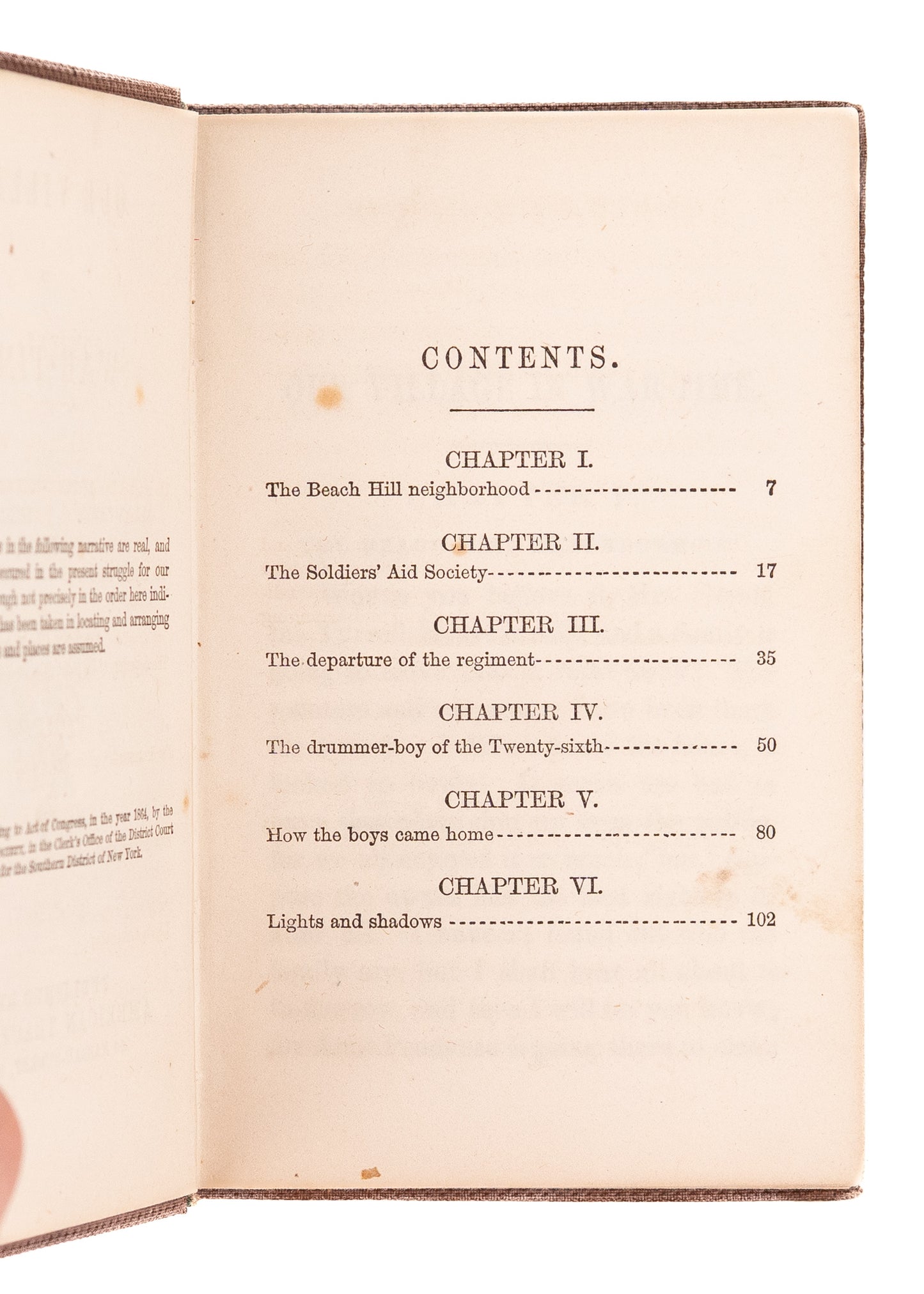 1863 CIVIL WAR. Our Village in War-Time. First-Hand Account of Impact of Civil War on Daily Life.