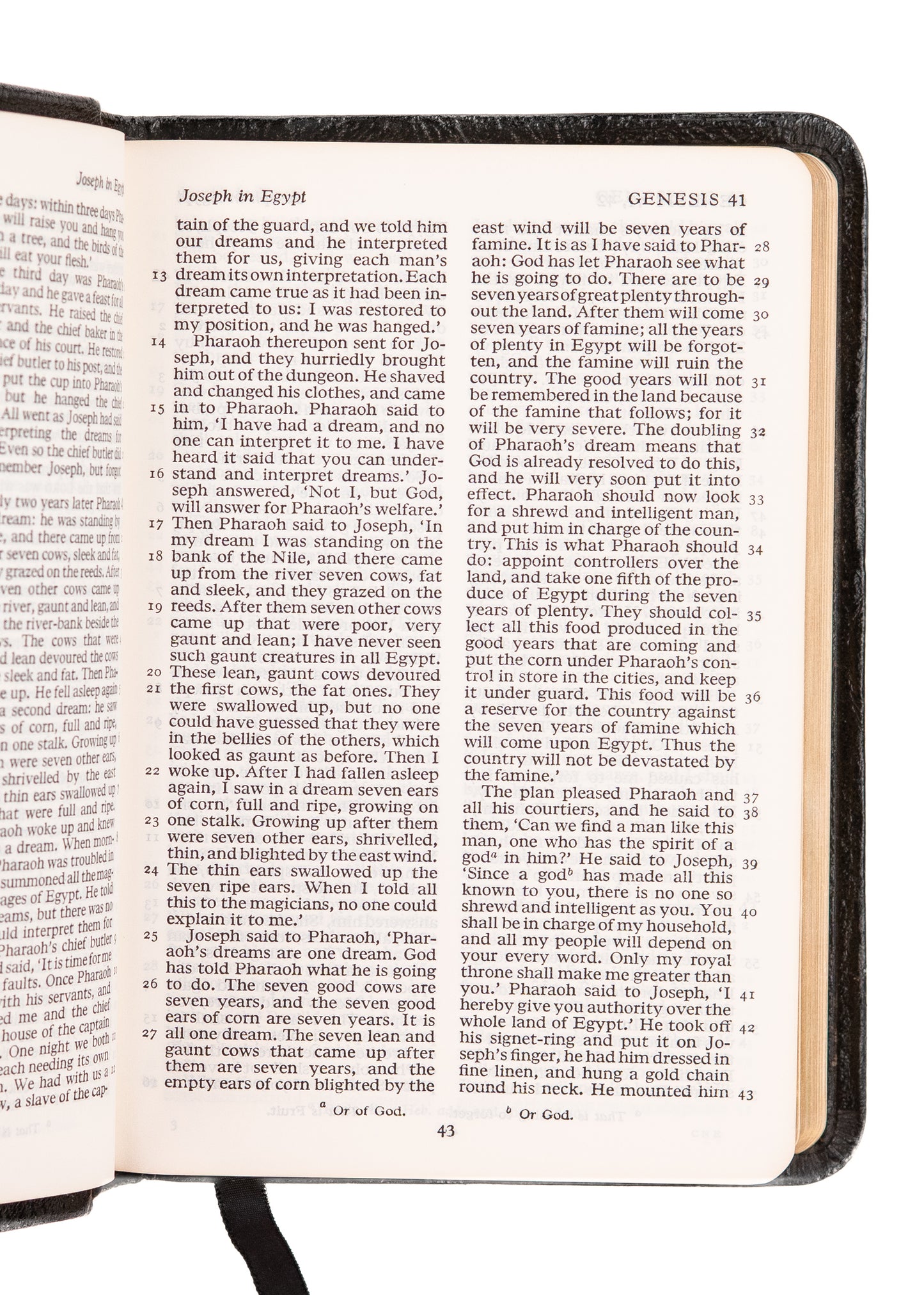 1972 THE NEW ENGLISH BIBLE. Bound in Antique French Morocco. Superb Edition.
