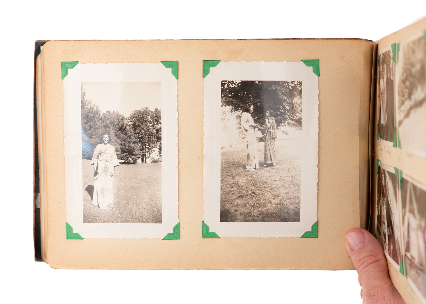 1938-1941 D. L. MOODY. Rare Photograph Album of Northfield Conference for Women.