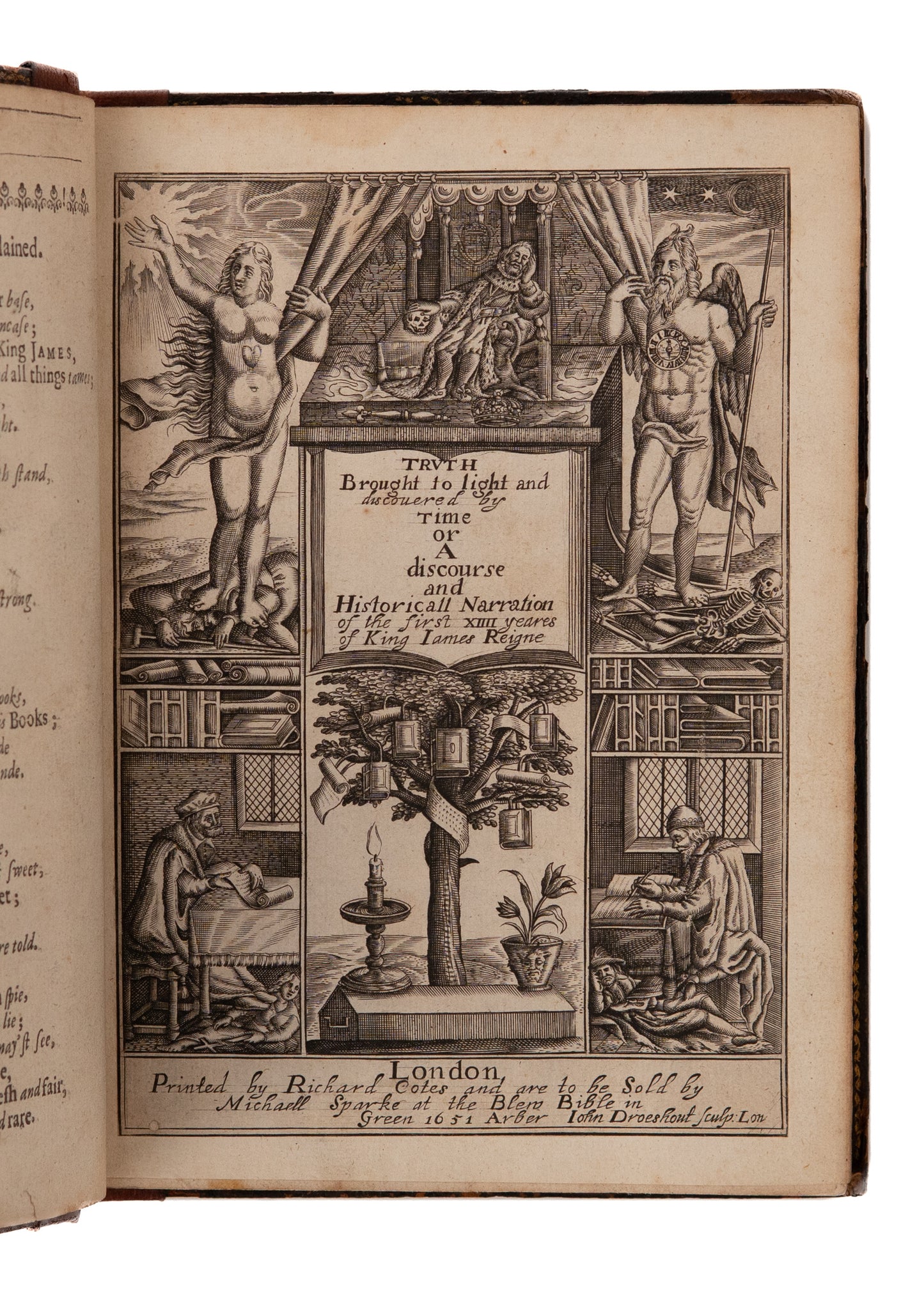 1651 KING JAMES. History of King James, His Financial Pilfering & the Burning of Heretics,