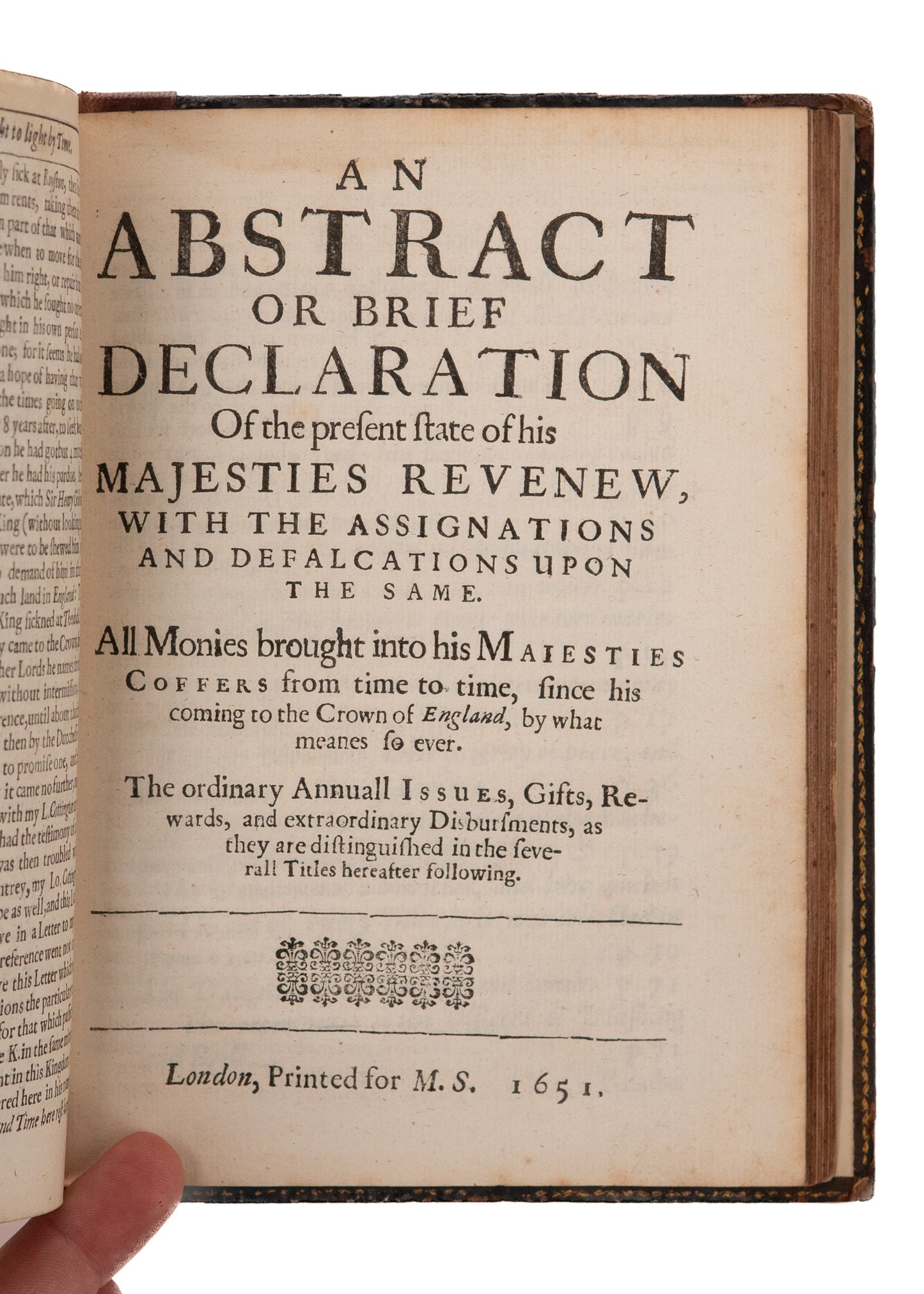 1651 KING JAMES. History of King James, His Financial Pilfering & the Burning of Heretics,