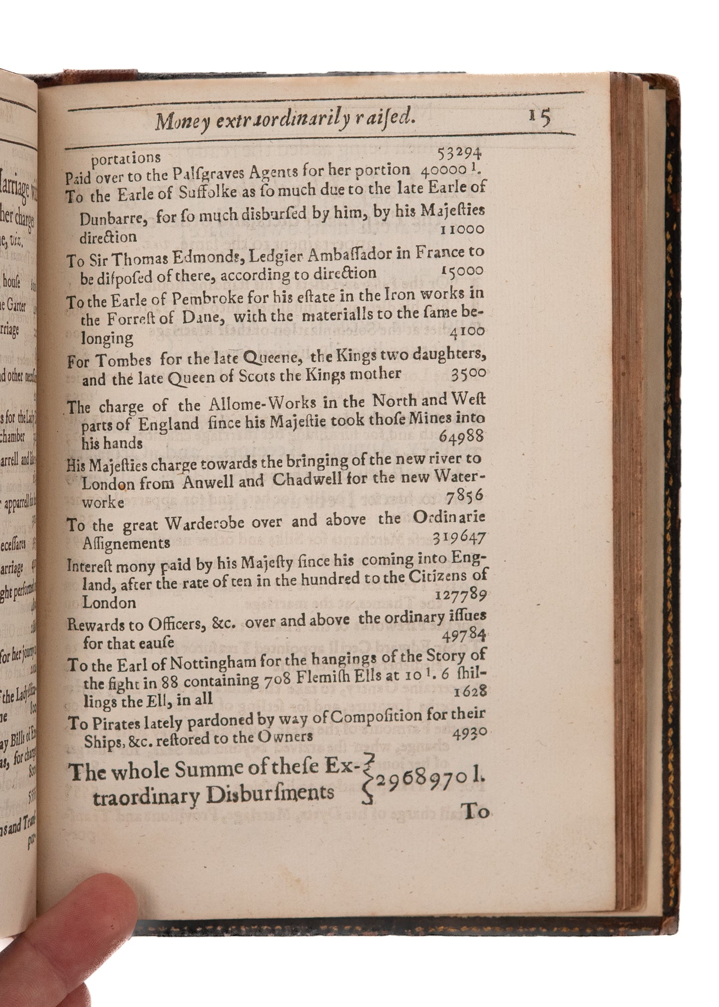 1651 KING JAMES. History of King James, His Financial Pilfering & the Burning of Heretics,