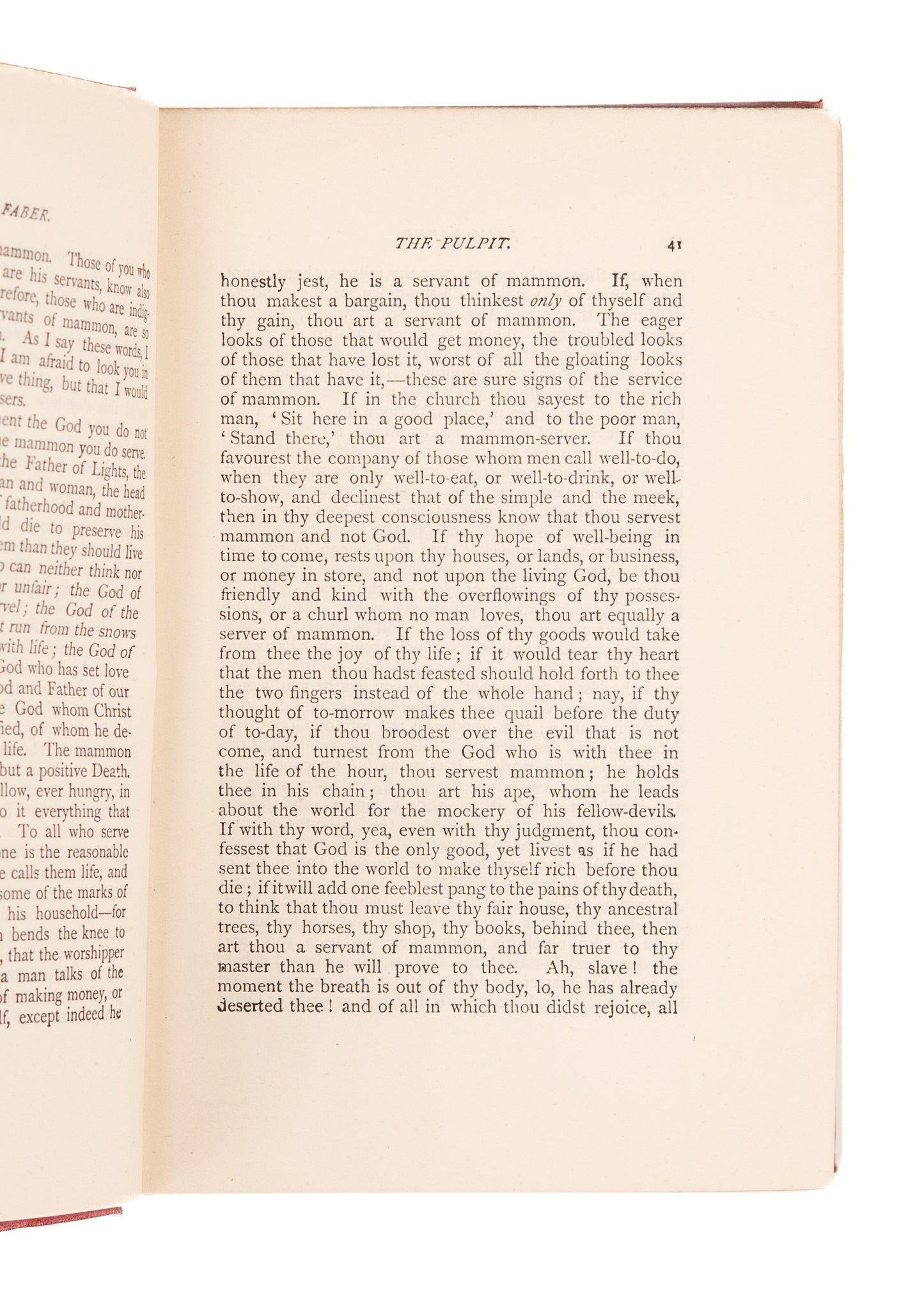 1892 GEORGE MACDONALD. Paul Faber, Surgeon. A Tale of Unkind, Divided Christians.