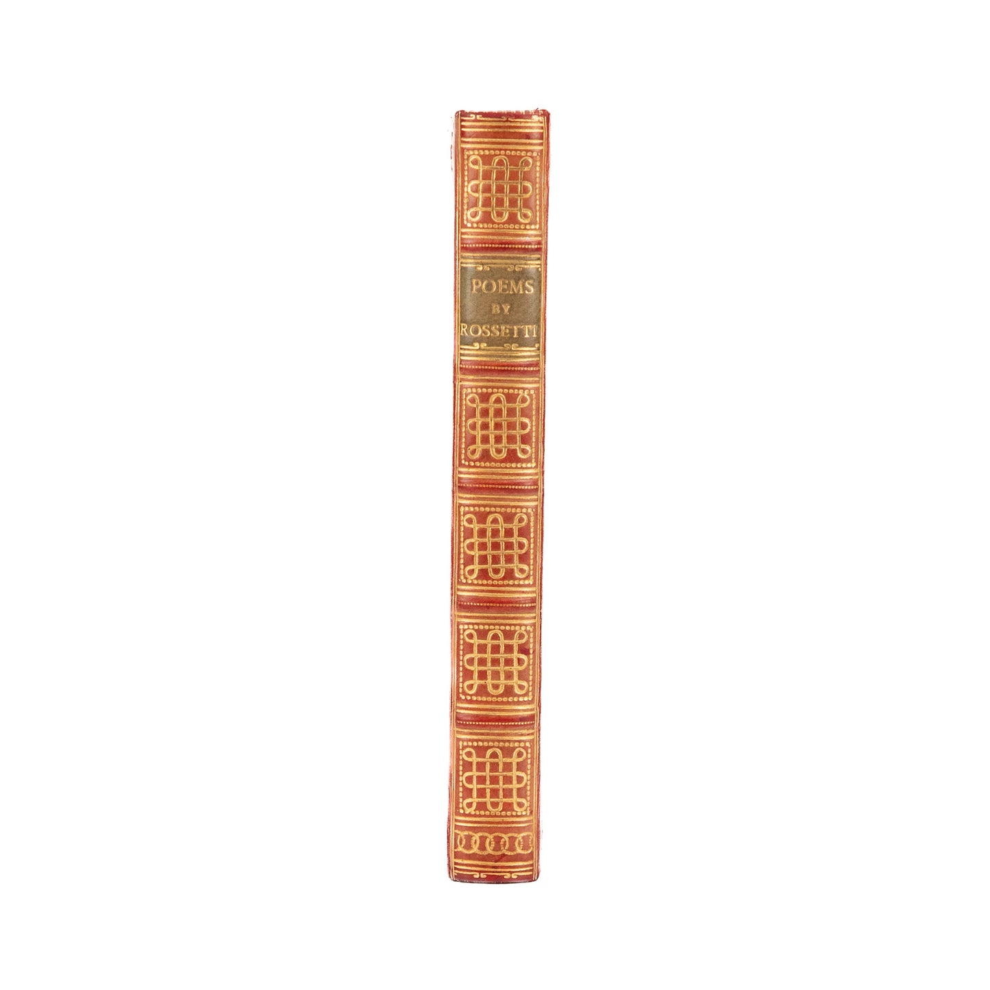 1915 CHRISTINA ROSSETTI. Poems in Superb Robt Riviere of London Binding.