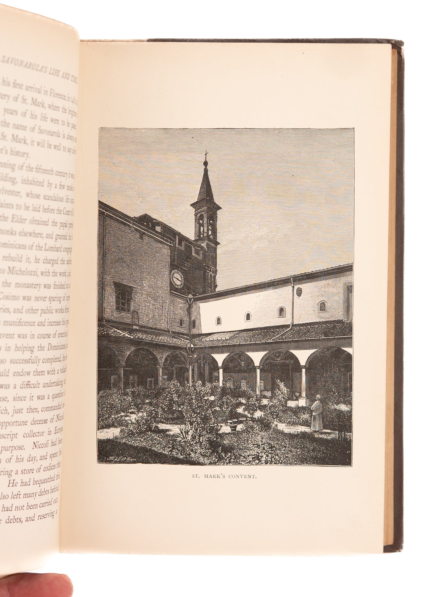 1889 SPANISH RADICAL REFORMATION. The Life and Times of Girolamo Savonarola. Superb Set.