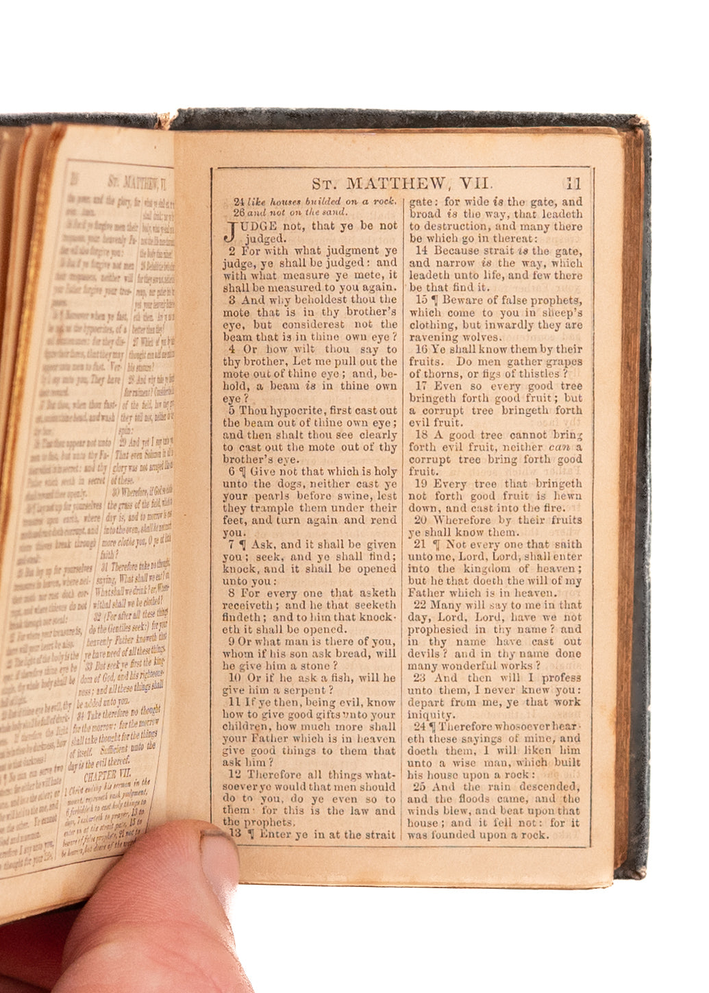 1861 CIVIL WAR BIBLE. Exceptionally Early War Presentation Bible to Ashland Ohio Sergeant.