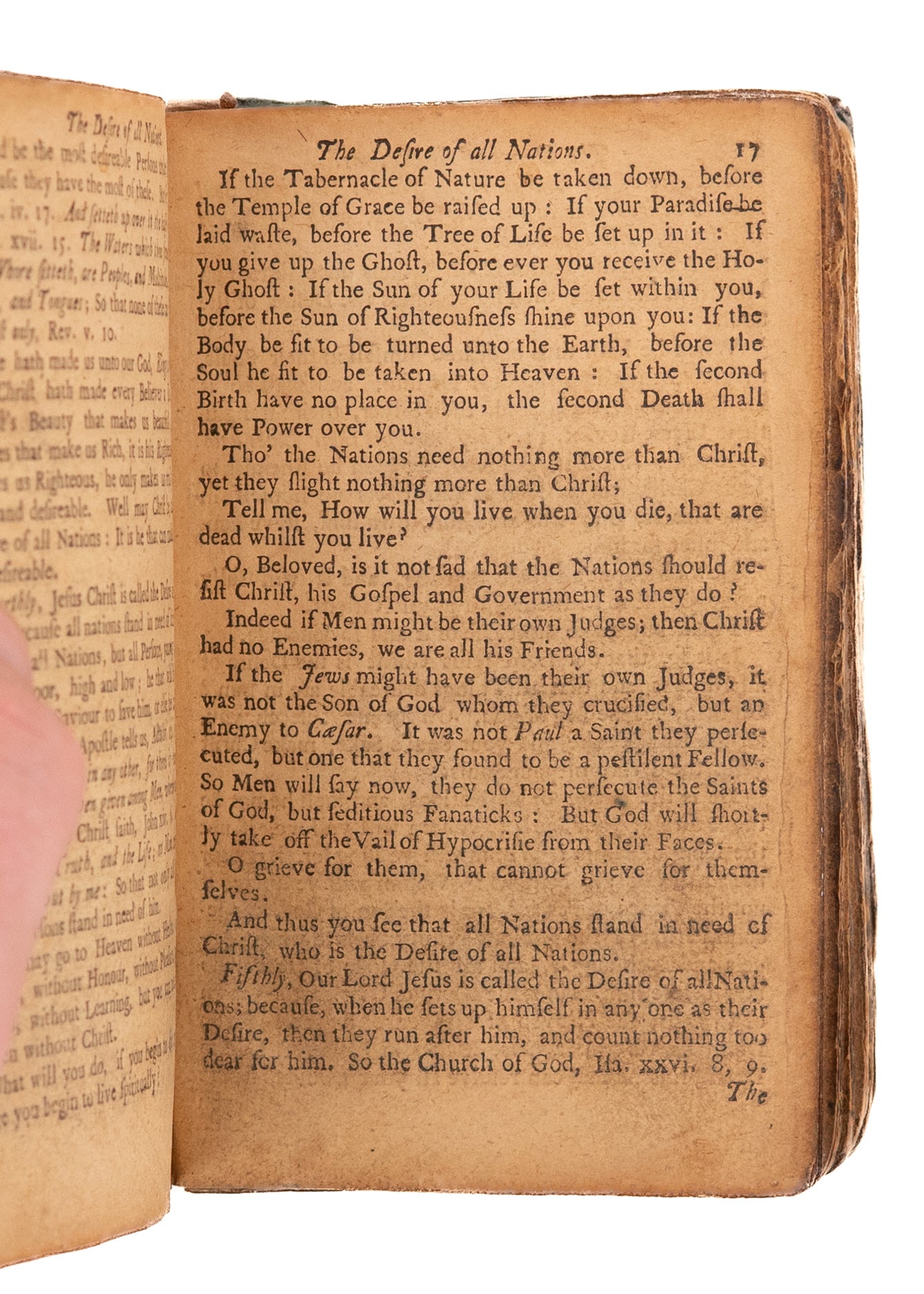 1750 WILLIAM DYER. Christ's Famous Titles & A Cabinet of Jewels. Puritan Classic.