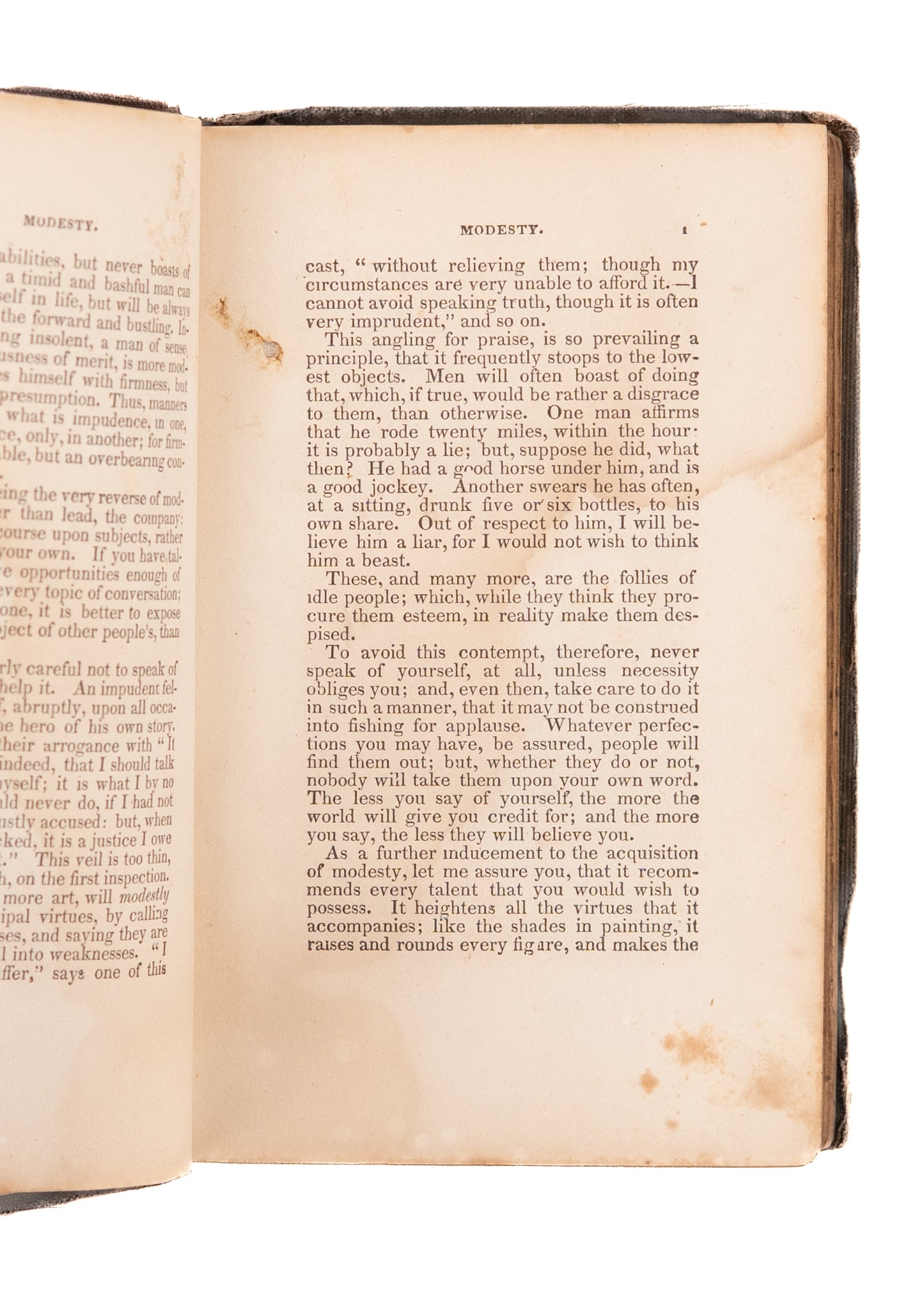 1860 WOUNDED CIVIL WAR SOLDIER. The American Chesterfield - Owned & Read While Wounded.