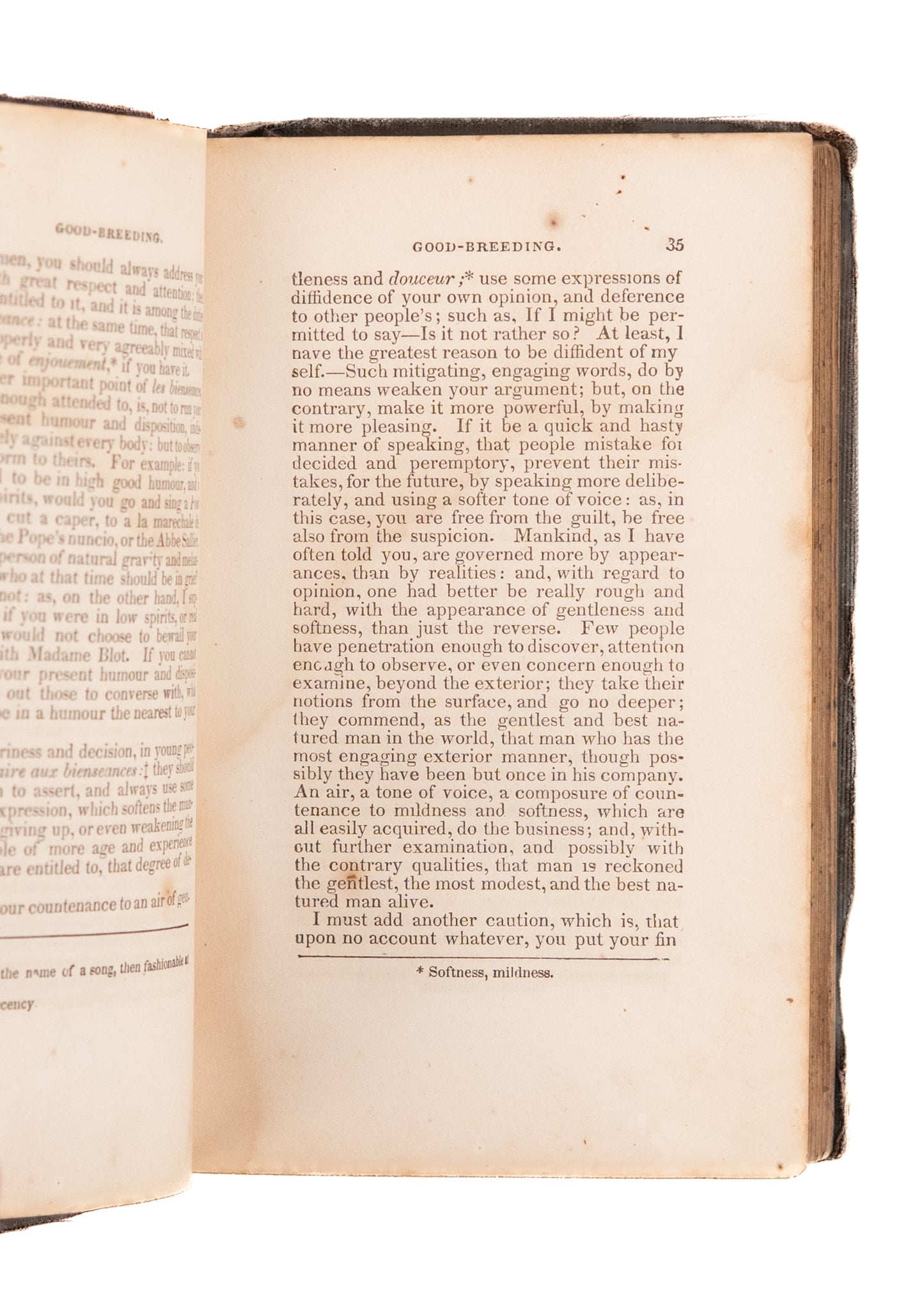 1860 WOUNDED CIVIL WAR SOLDIER. The American Chesterfield - Owned & Read While Wounded.