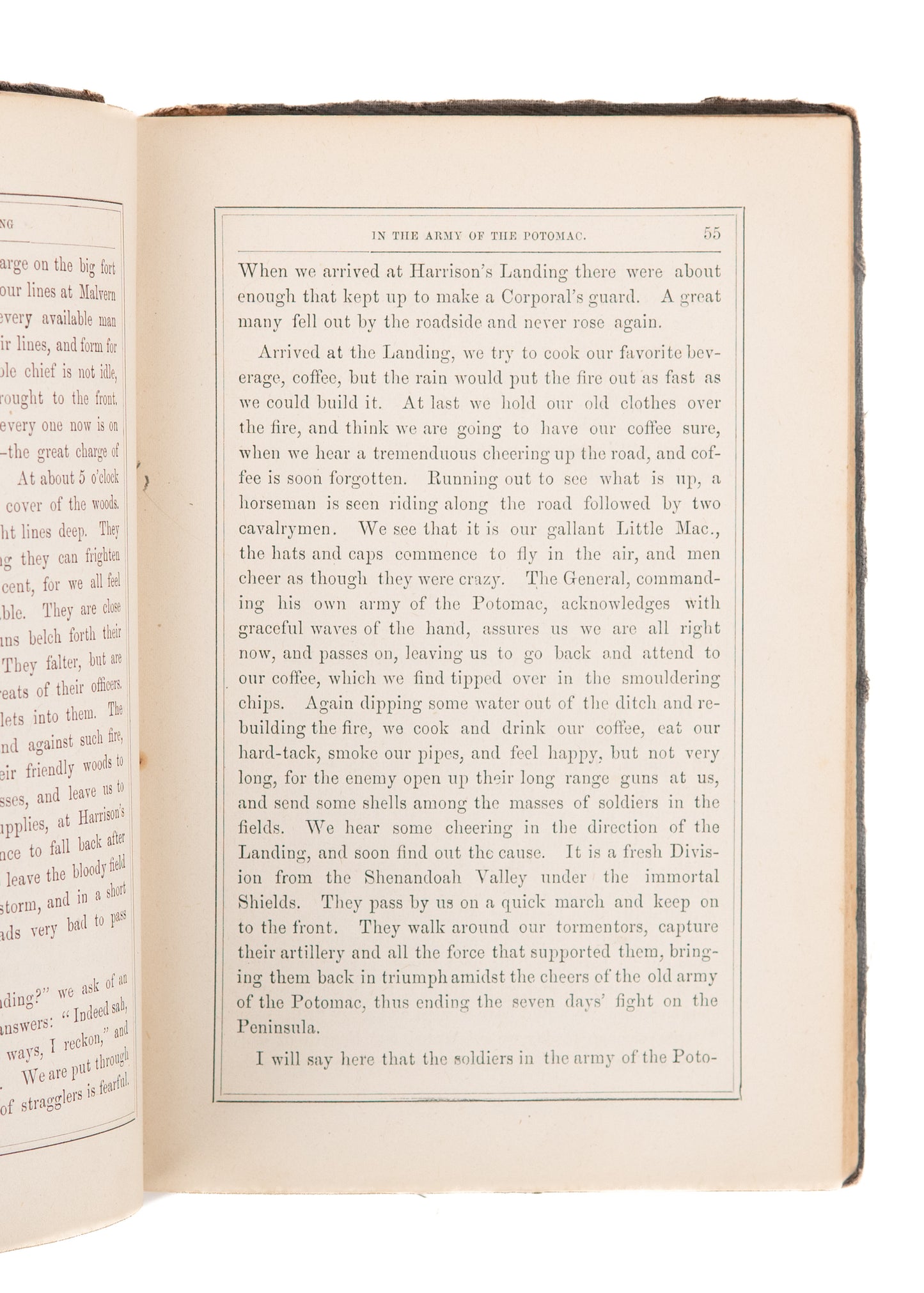 1874 CIVIL WAR - MICHIGAN. Four Years Campaigning in the Army of Potomac.