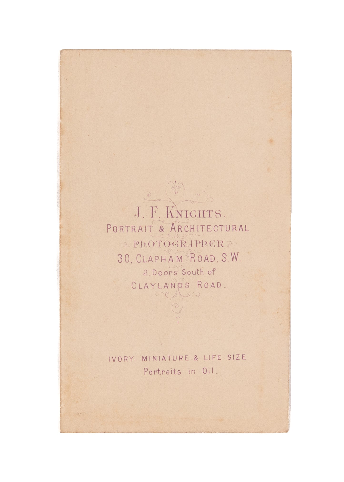 1865 C. H. SPURGEON. Superb Carte de Visite Photograph of Spurgeon in His Early Years.