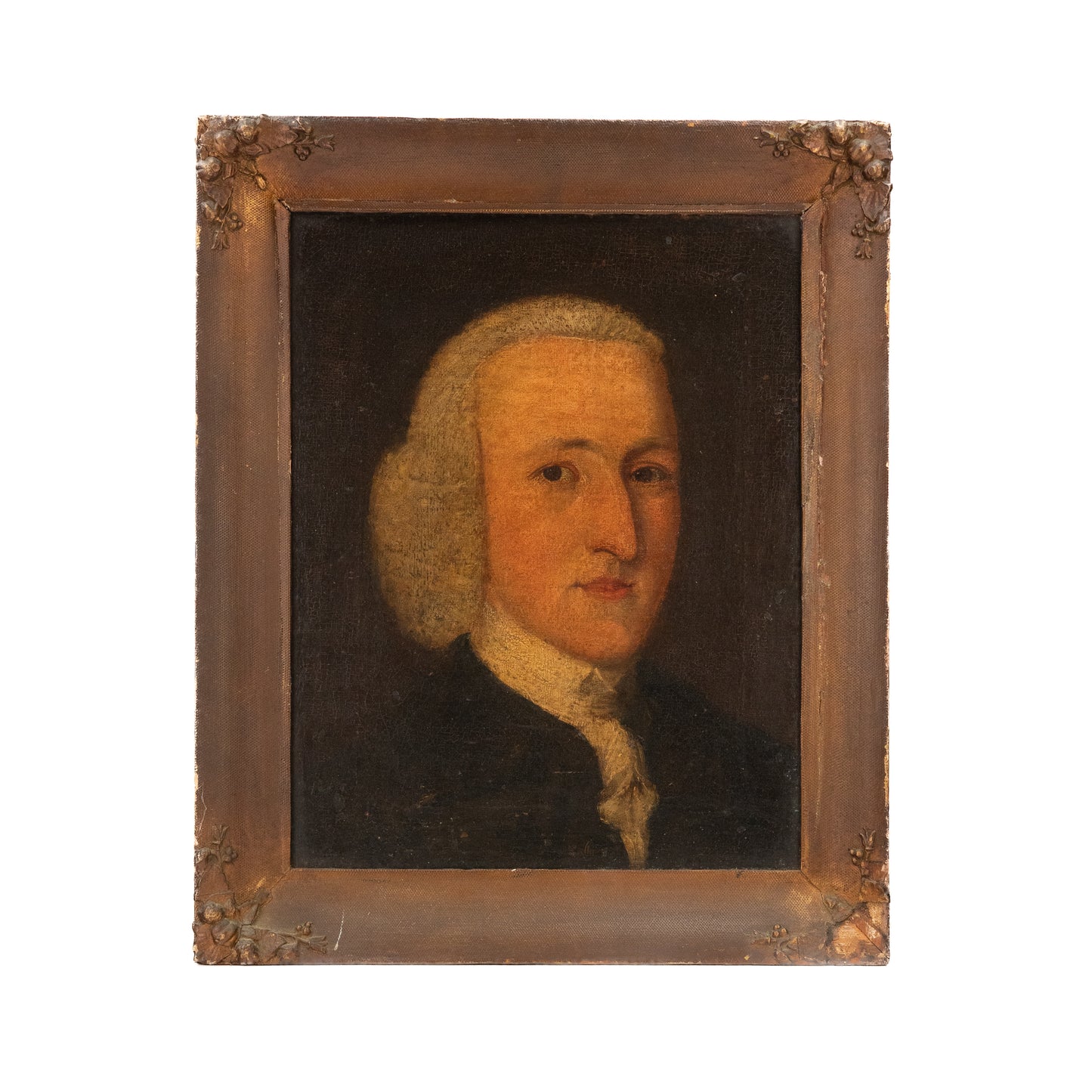 1720 DAVID JOBSON. Superb 18th Century Painting of Scottish Presbyterian Elder.