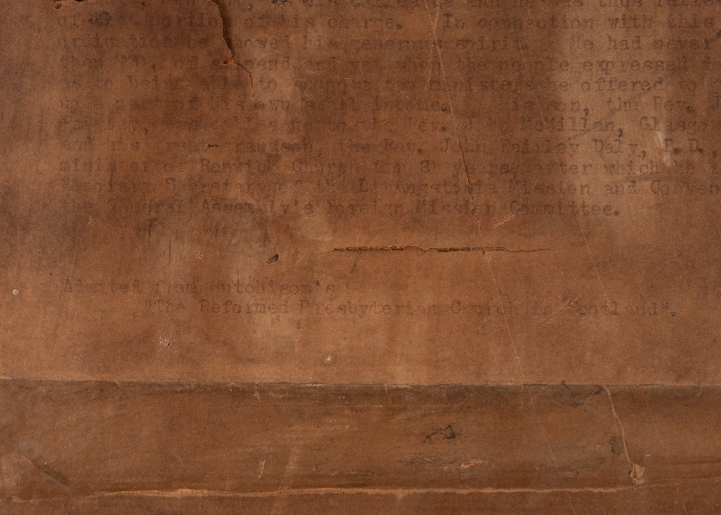 1850 REV. JOHN FAIRLEY. Painting of Influential Scottish Reformed Presbyterian Divine.