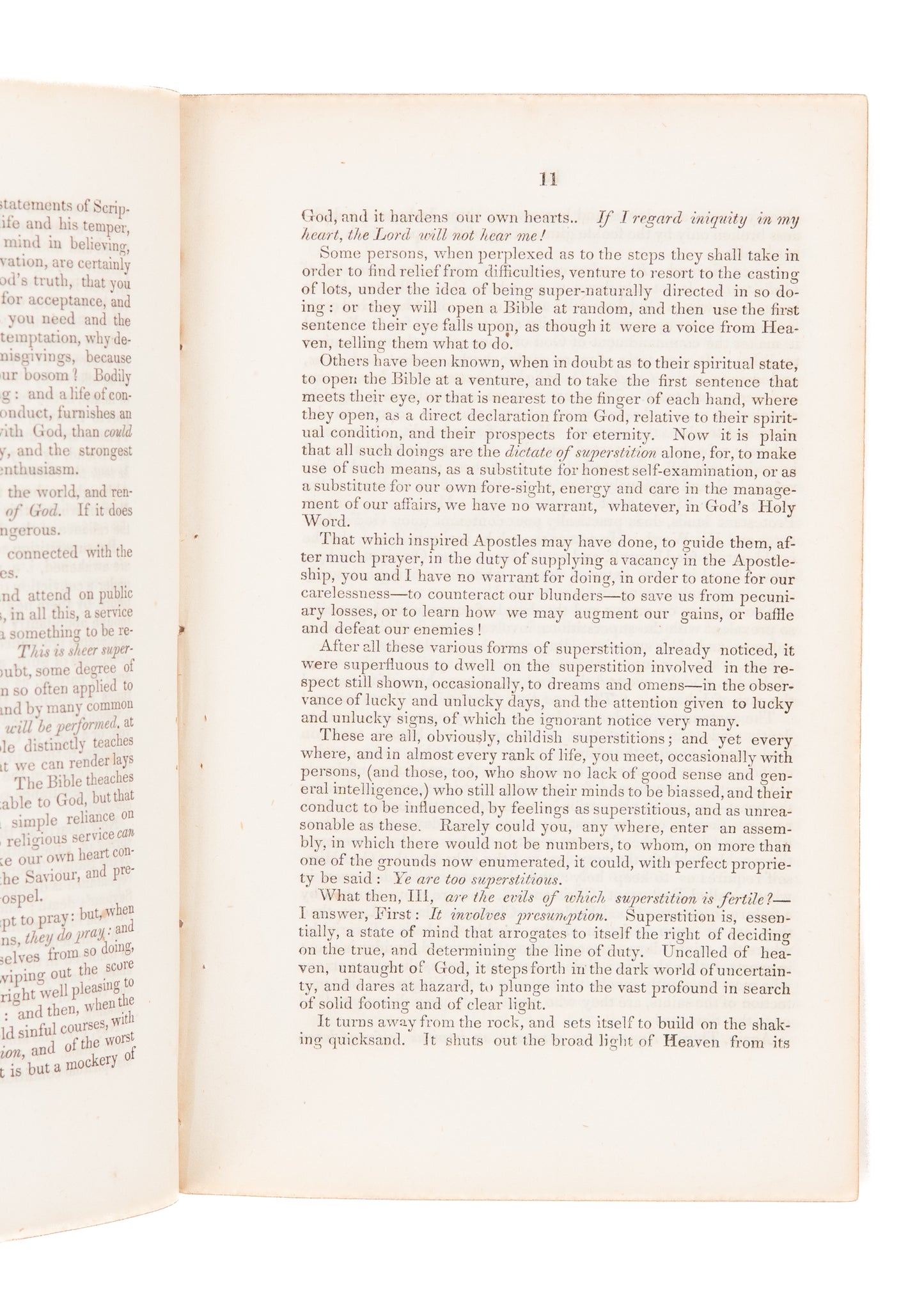 1848 W. T. HAMILTON. A Sermon on Superstition. Rare Alabama Imprint.