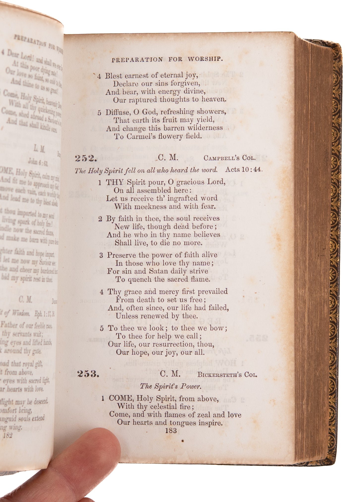 1850 BAPTIST PSALMODY. First Southern Baptist Hymnal Ever Produced. Pro-Slavery, Alabama, Charleston, &c.