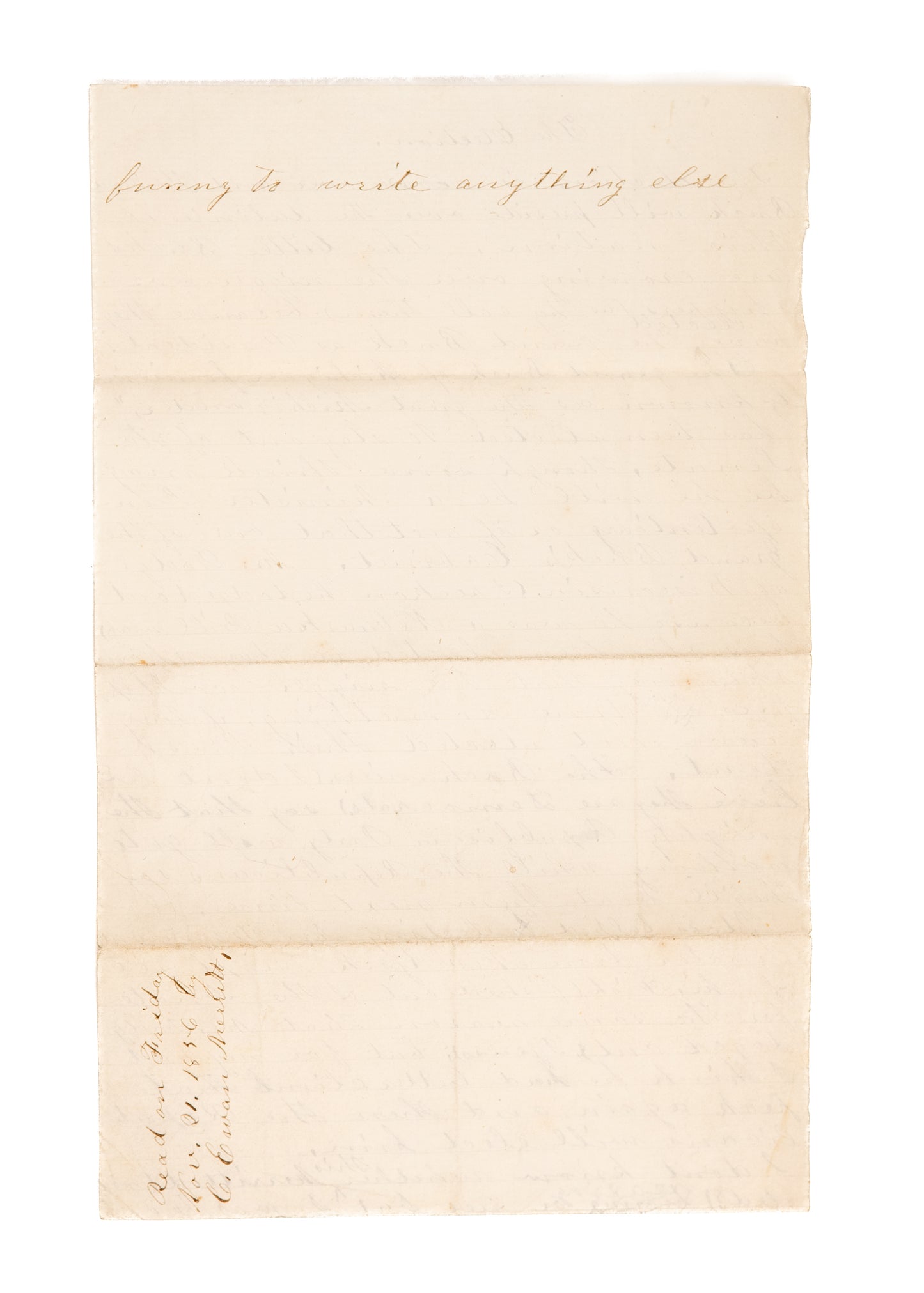 1856 FIRST REPUBLICAN ELECTION. 14 Year Old "Speech" on Buchanan, Ni**er Worshippers, &c.