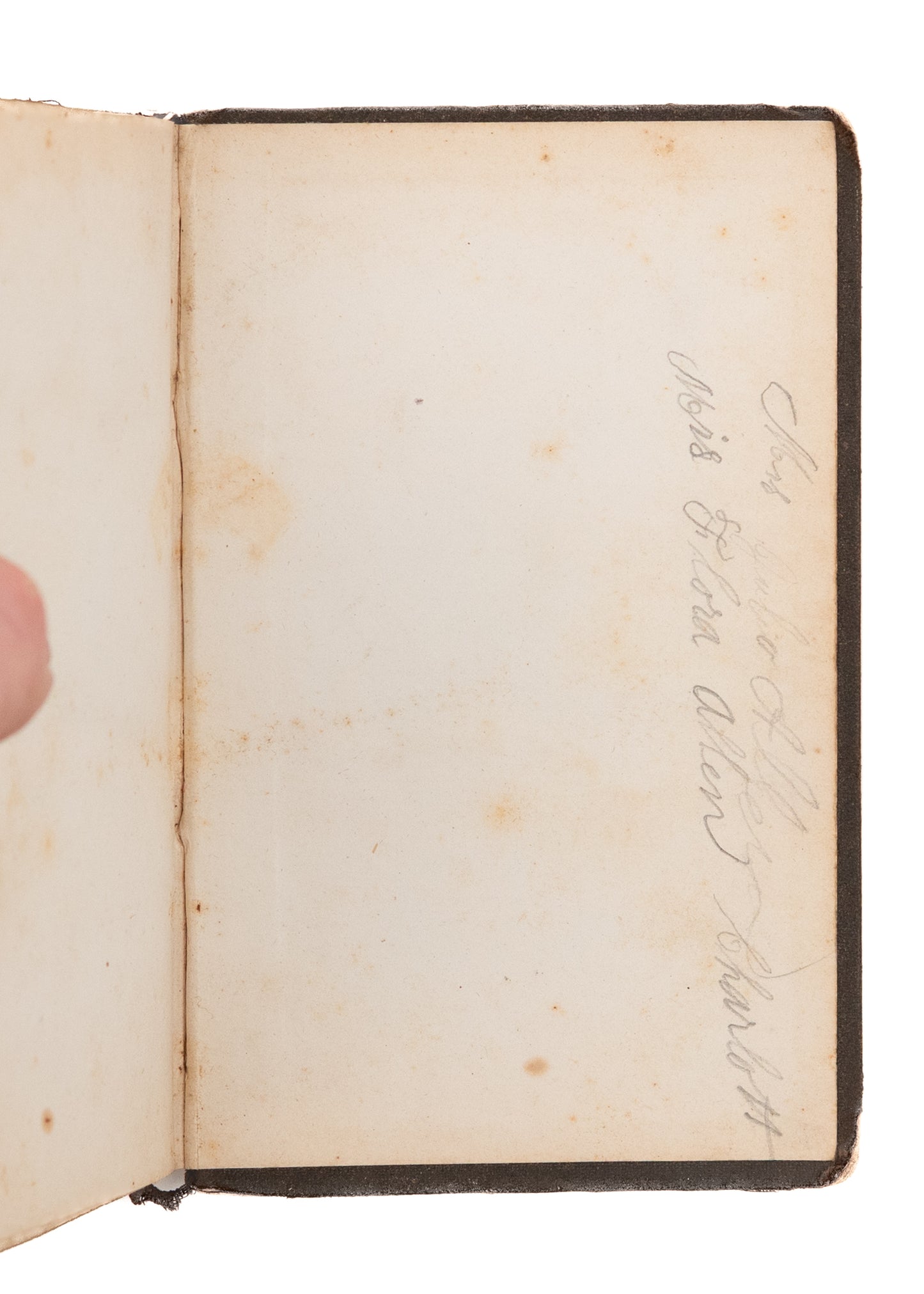 1872 ELDER JAMES WHITE. Hymns and Spiritual Songs for Camp-Meetings. Interesting Provenance.