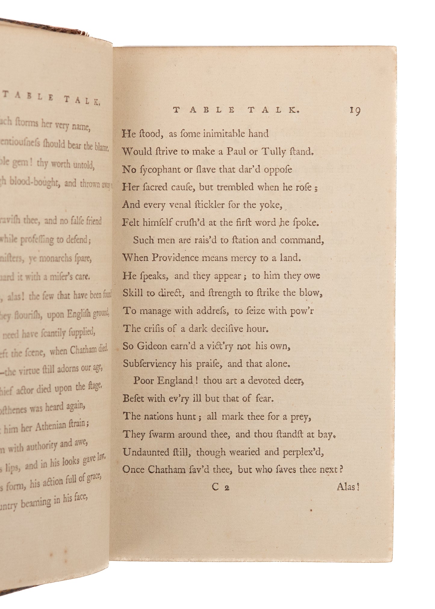 1788 WILLIAM COWPER. Poems, by William Cowper with Original Manuscript Poems by Wm. Hayley.