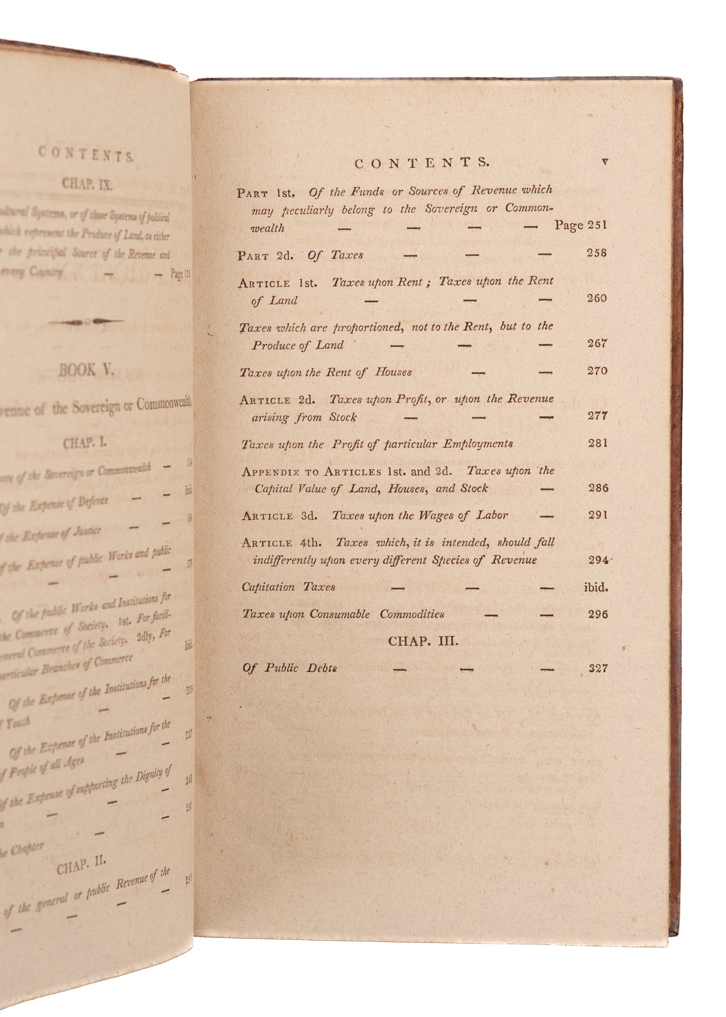 1804 ADAM SMITH. The Wealth of Nations. Early American Imprint of Foundational Work.