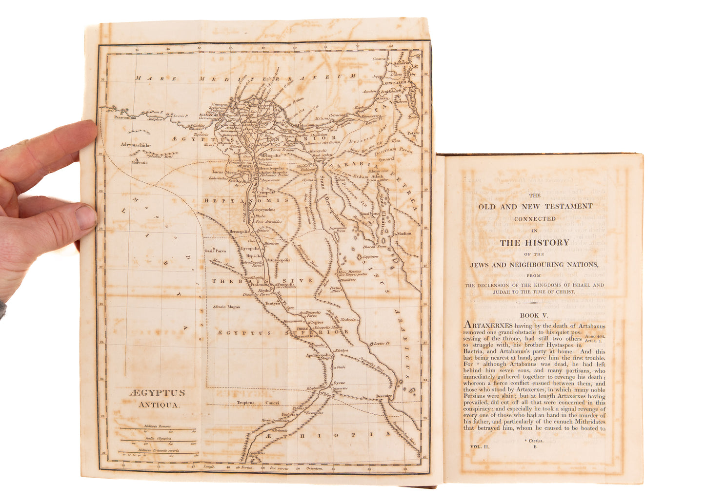 1820 HUMPHREY PRIDEAUX. The Old and New Testament Working Together Toward Christ.