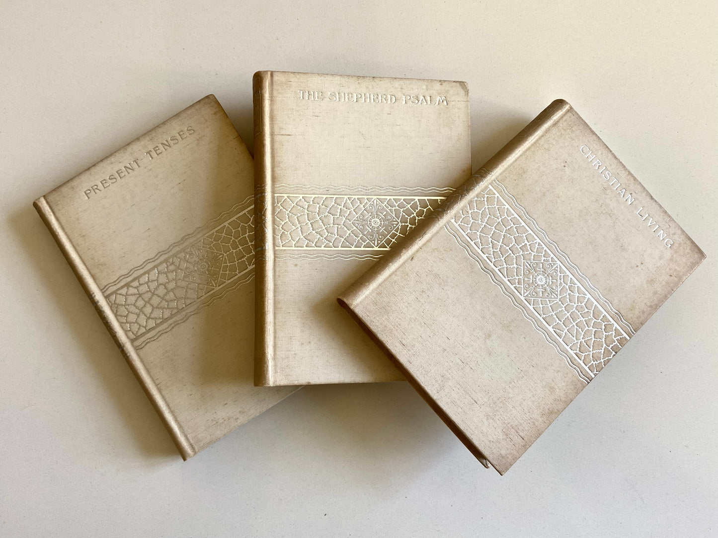 1892 F. B. MEYER. Rare Three Volume Box Set. "The Christian Life Series" in Matching Victorian Bindings.