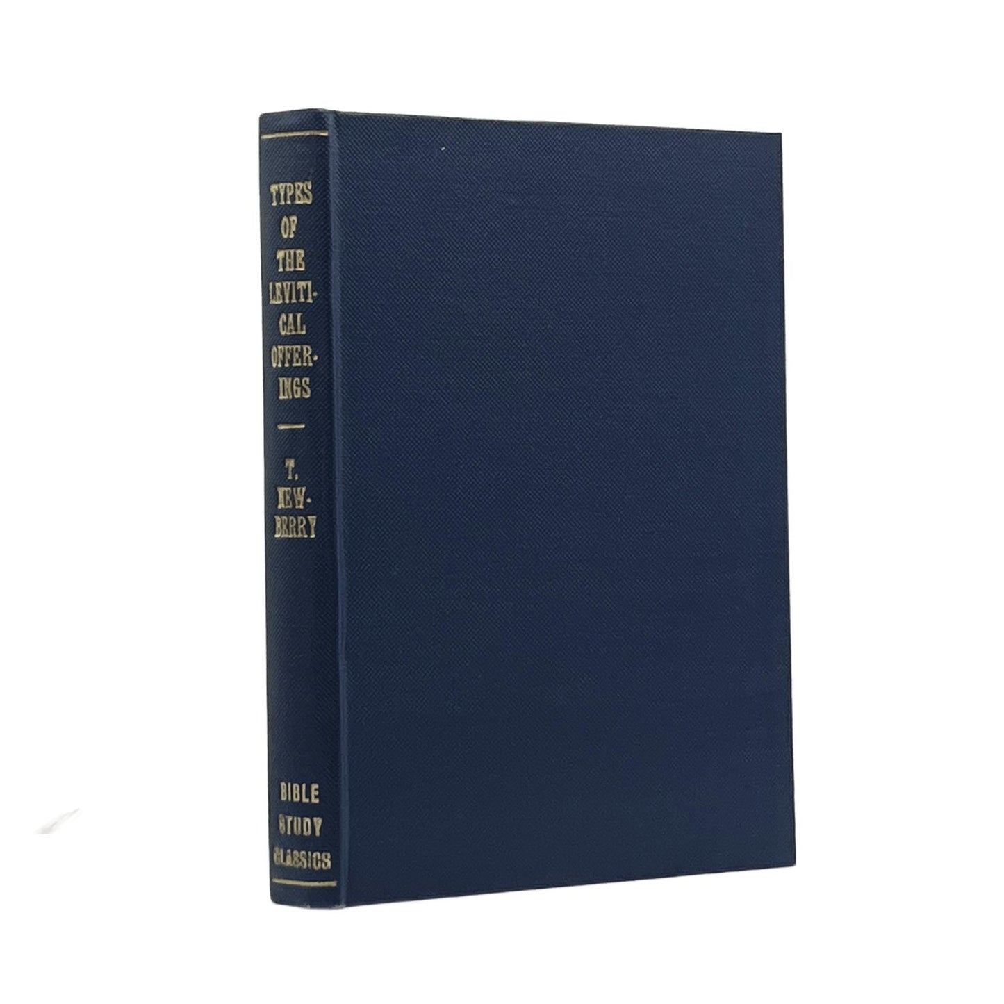 c.1920 T. NEWBERRY. Types of the Levitical Offerings