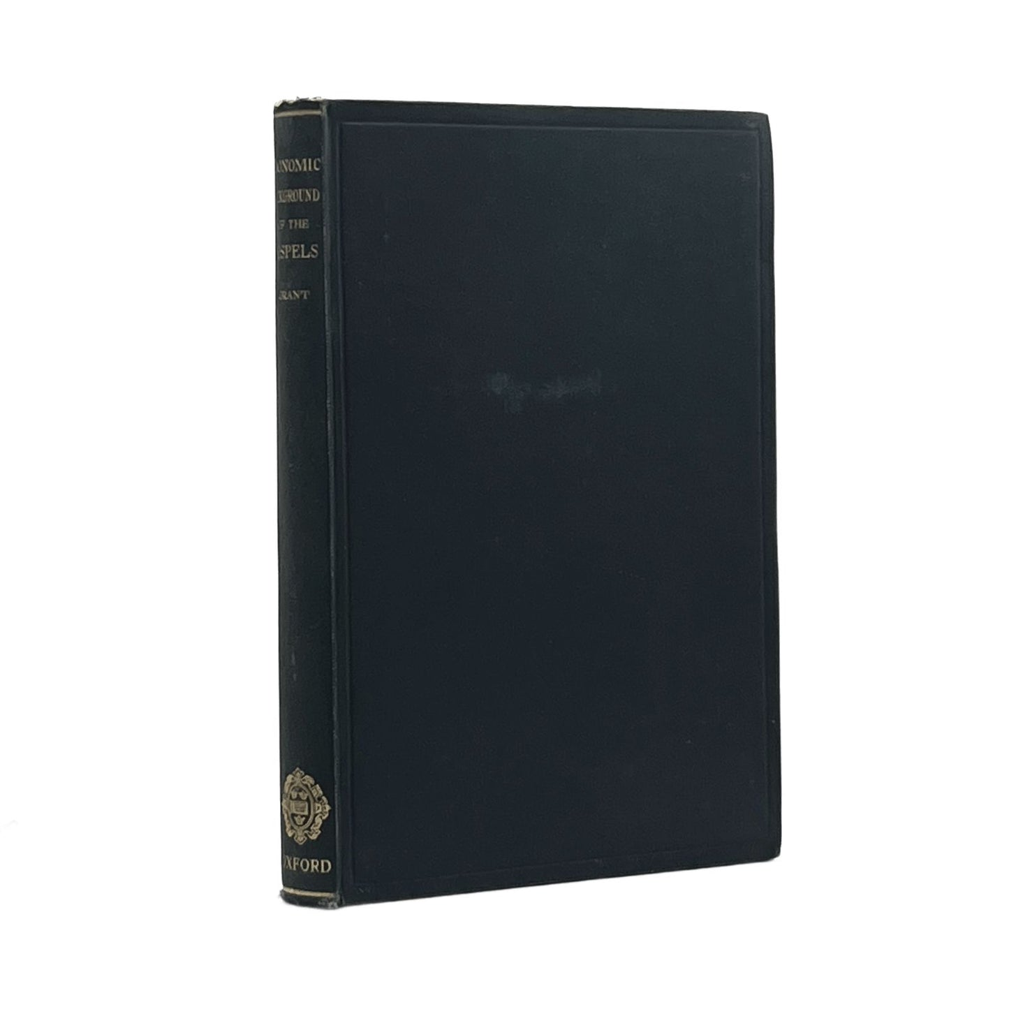 1926 FREDERICK C. GRANT, D.D. The Economic Background of the Gospels