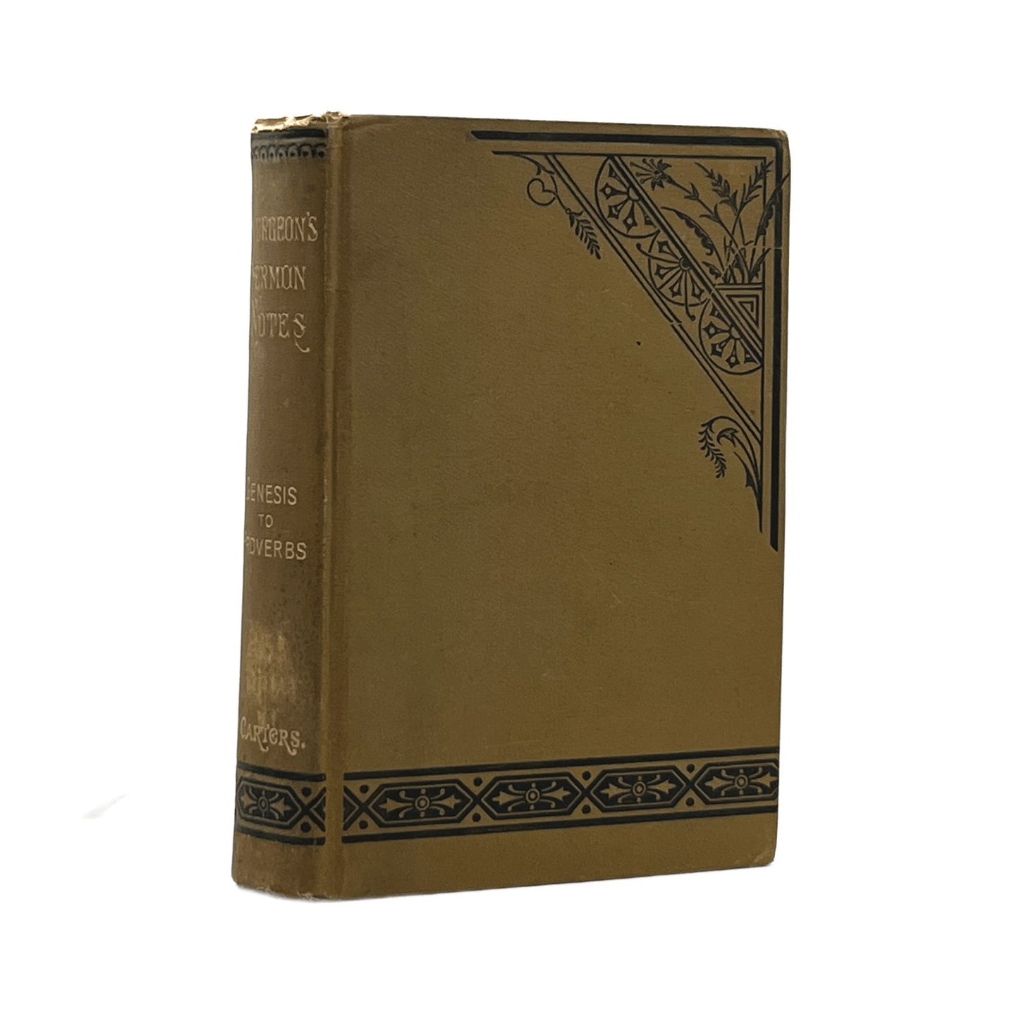 1885 C.H. SPURGEON. My Sermon-Notes A Selection From Outlines of Discourses