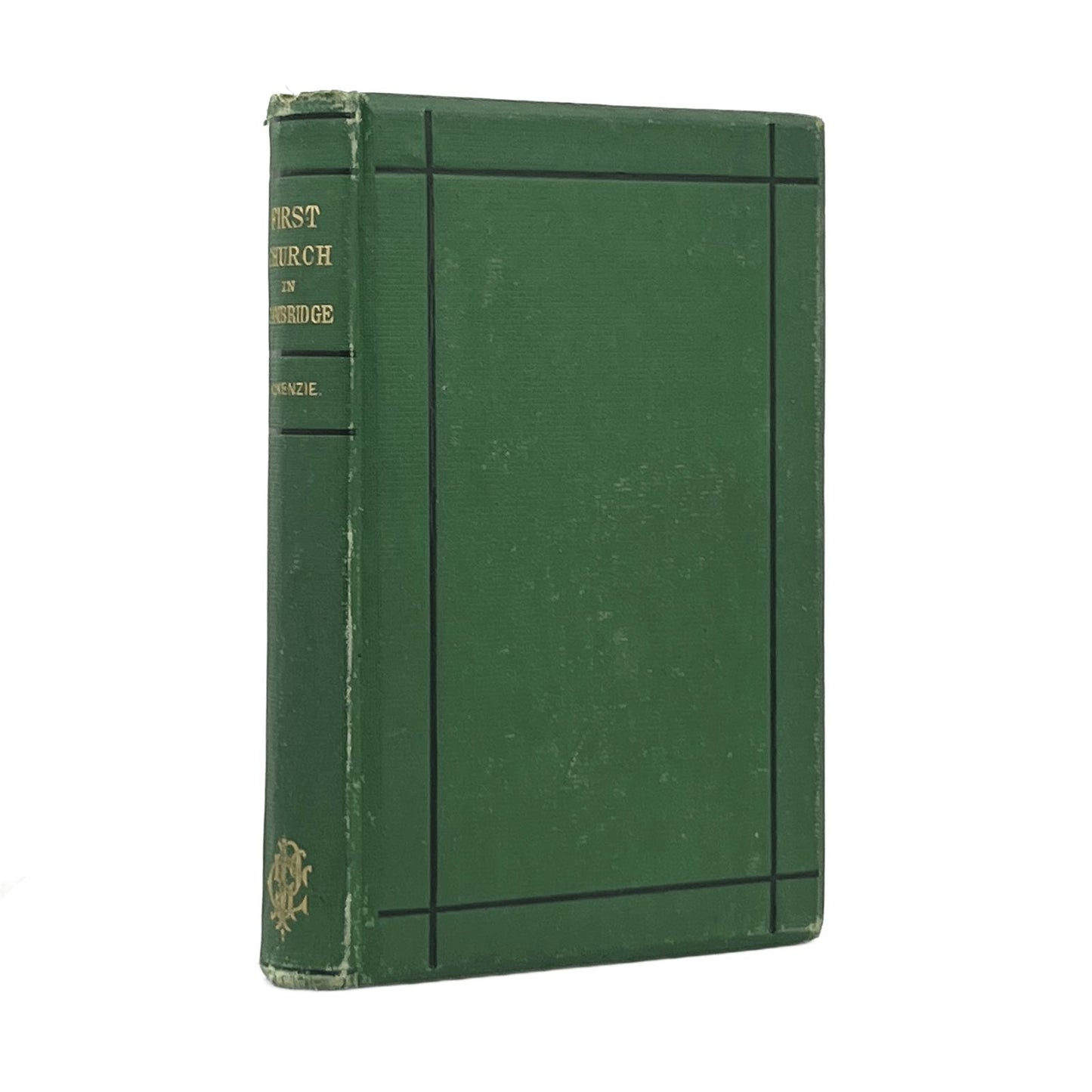 1873 ALEXANDER MCKENZIE. Lectures on the History of the First Church in Cambridg