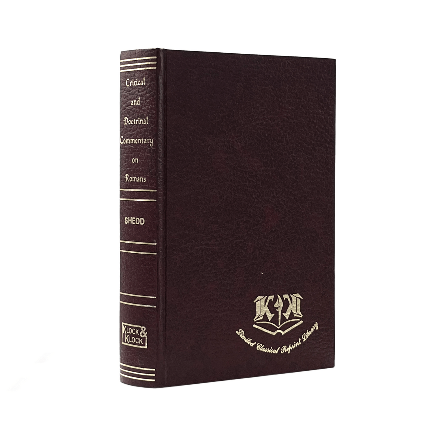 1978 WILLIAM G. T. SHEDD. A Critical and Doctrinal Commentary on the Epistle of