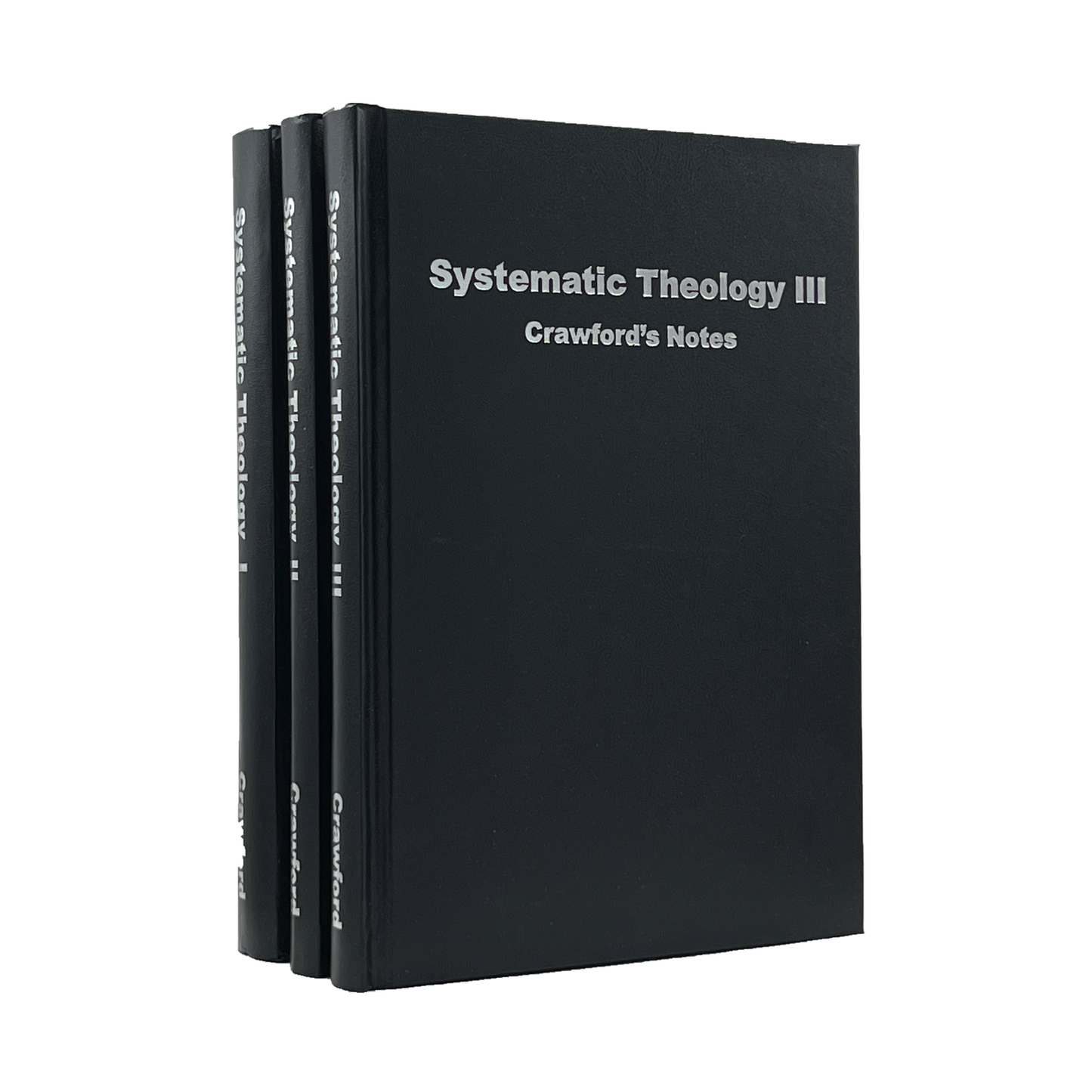2000 ALBERT CRAWFORD. Vols 1-3. Notes for Systematic Theology 1, 2, 3