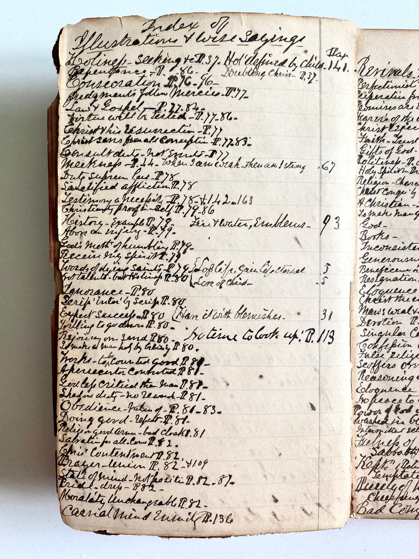1878 AARON HUNT. Rare MSs Sermons of Pastor of "Colored" Methodist Episcopal Church in New York