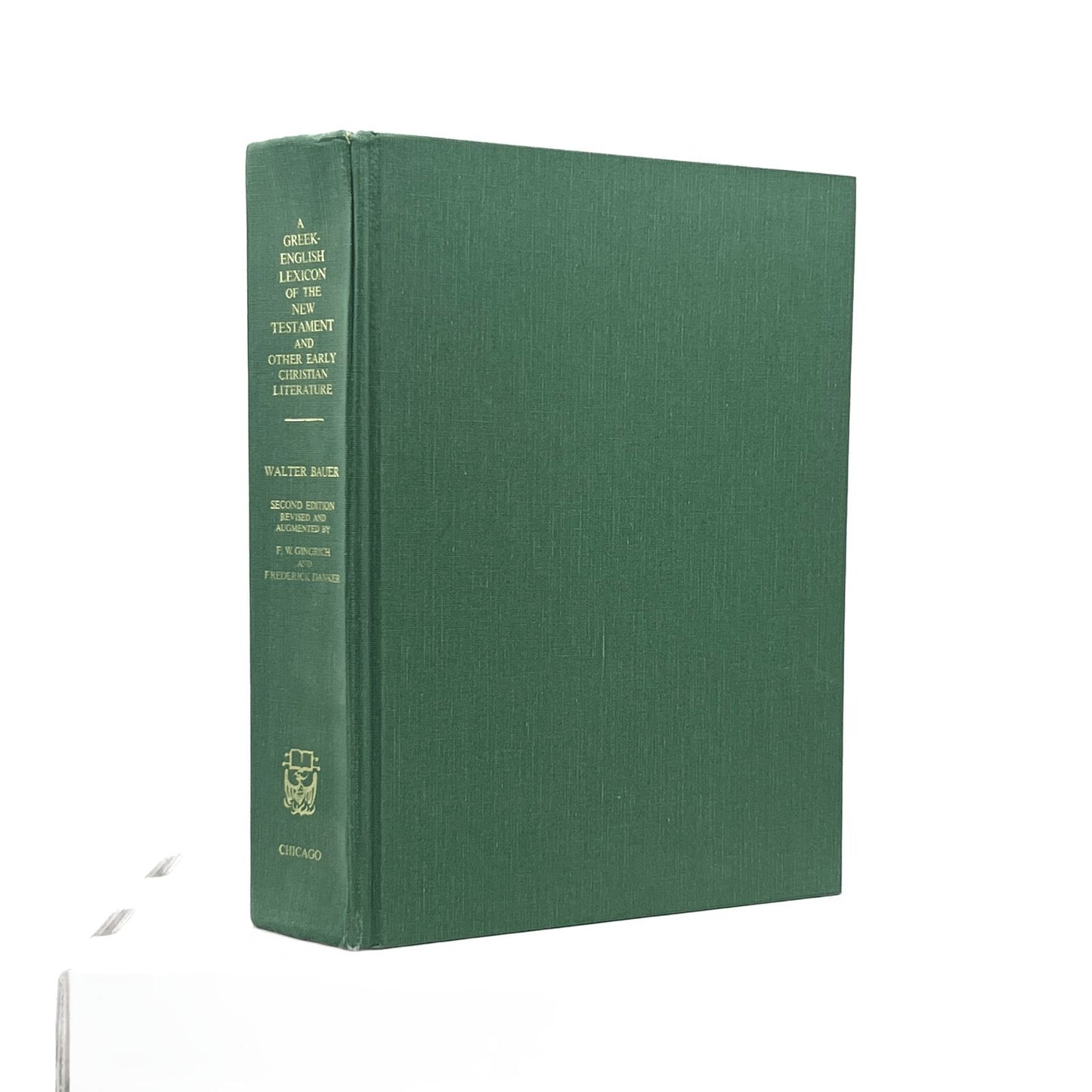 1979 WILLIAM F. ARNDT & F. WILBUR GINGRICH. A Greek-English Lexicon of the New T