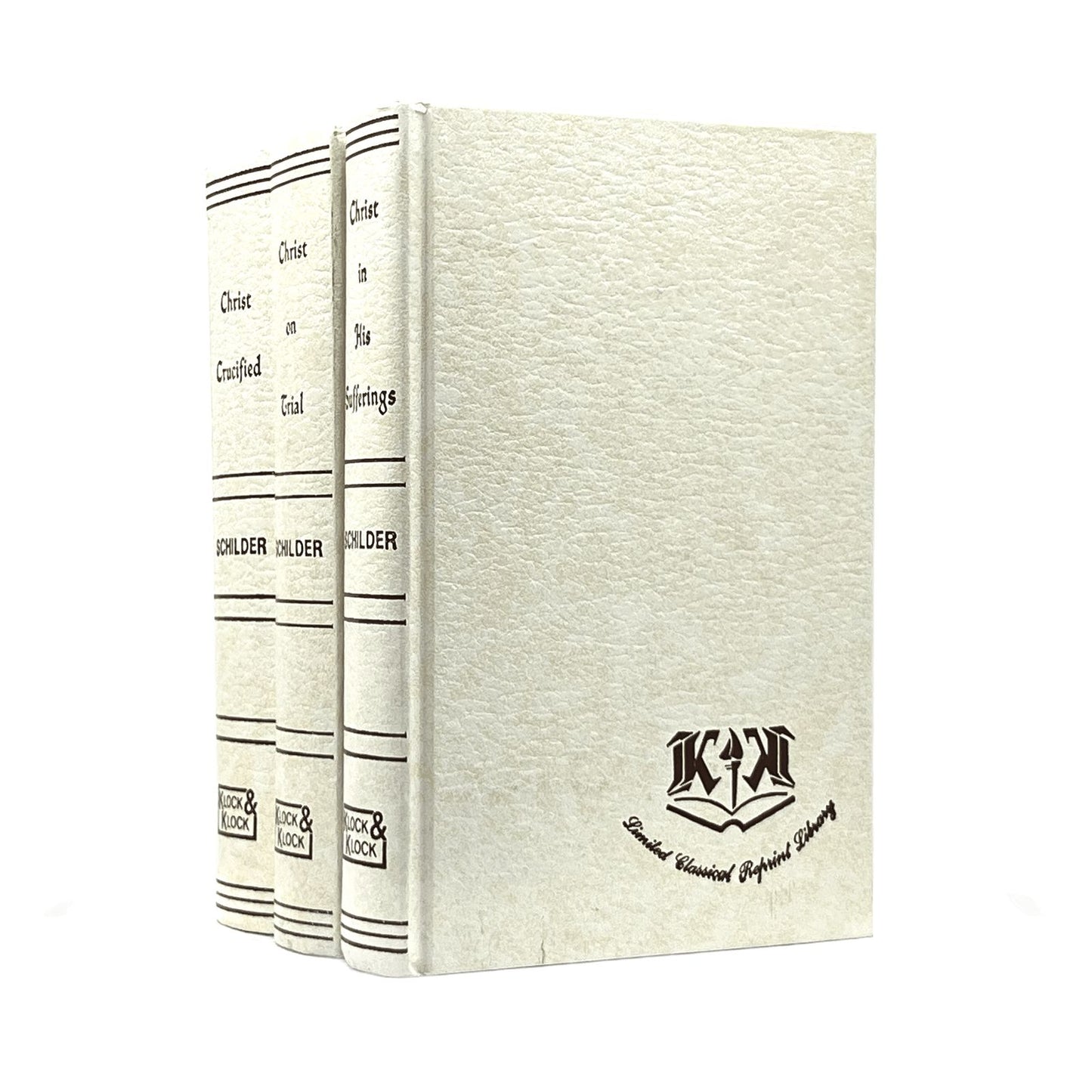 1978 K. SCHILDER. Christ in His Suffering, Christ on Trial, & Christ Crucified