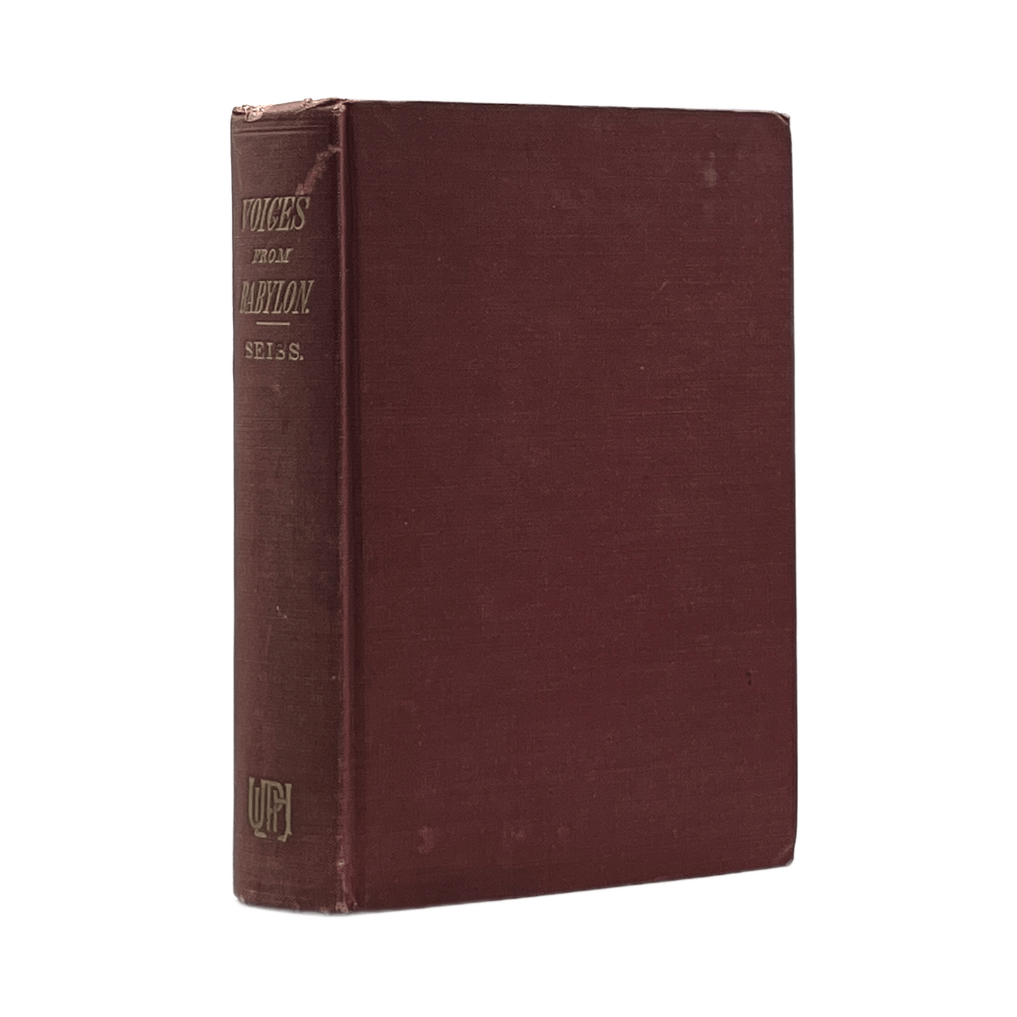c.1900 JOSEPH A. SEISS. Voices From Babylon, or the Records of Daniel the Prophe