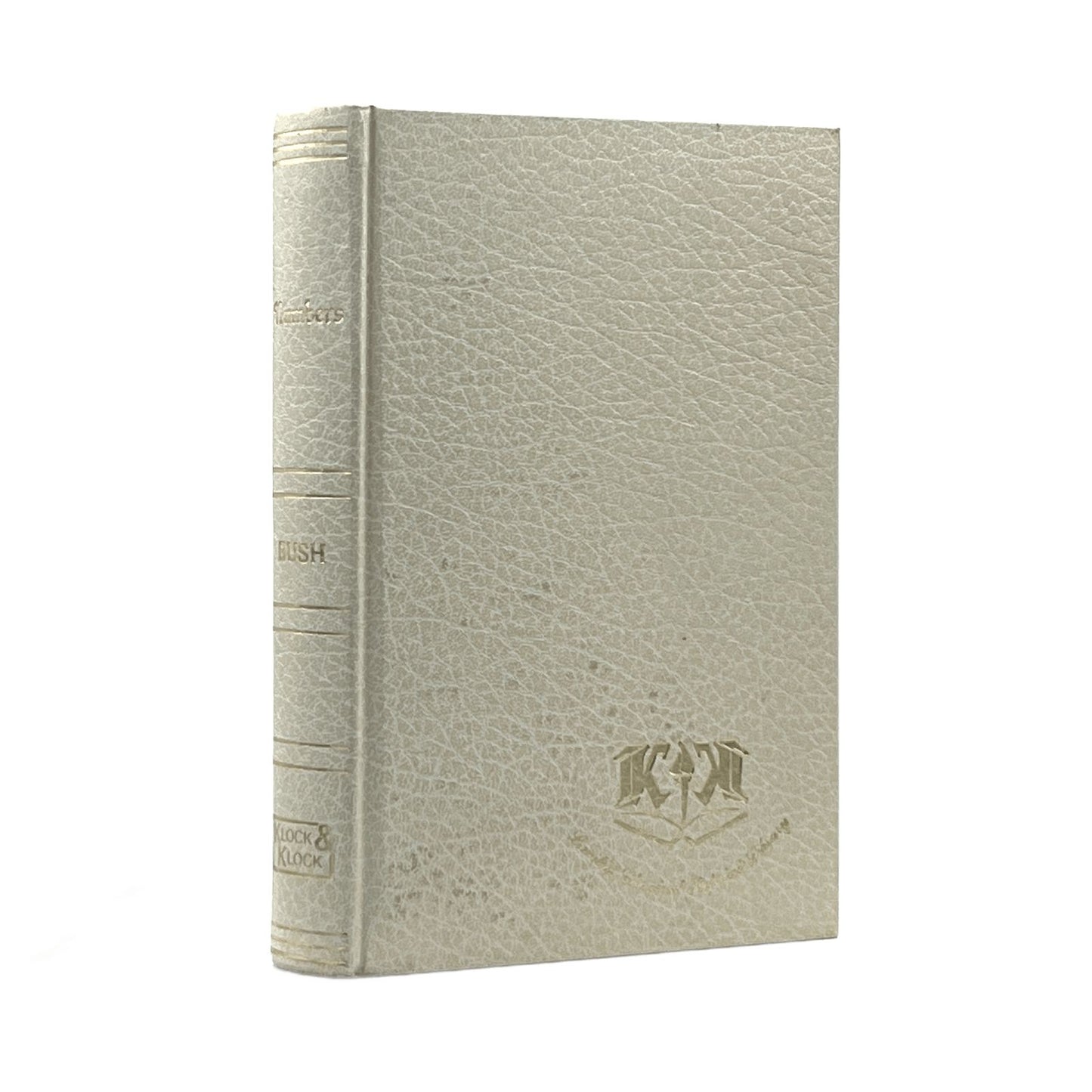 1981 GEORGE BUSH. Notes, Critical and Practical, on the Book of Numbers: