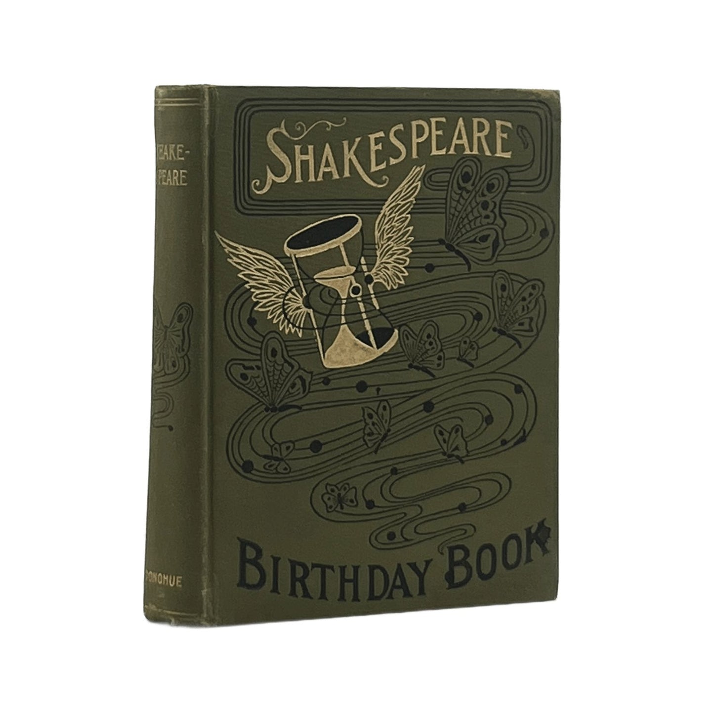 1895 SHAKESPEARE. Shakespeare Birthday Text Book