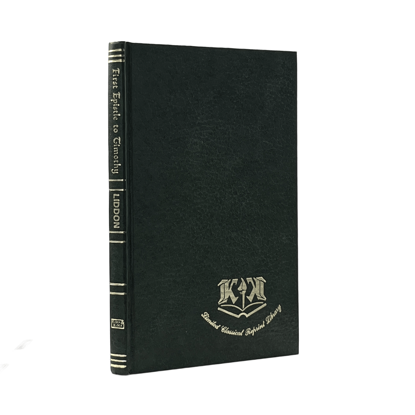 1978 H. P. LIDDON. Explanatory Analysis of St. Paul's First Epistle To Timothy