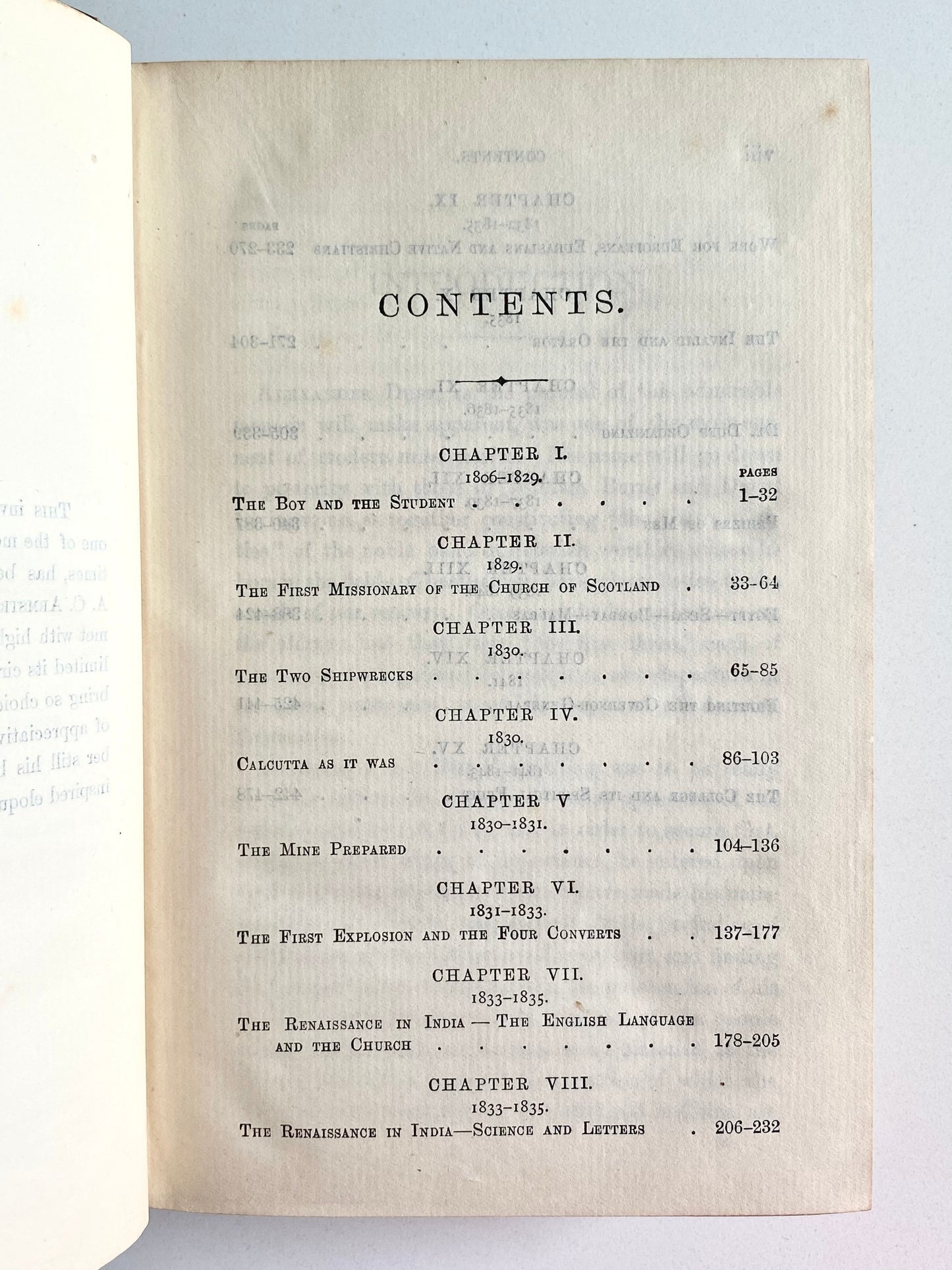 1879 ALEXANDER DUFF. Life of Famed Scottish Missionary to India. 2 vols in 1.