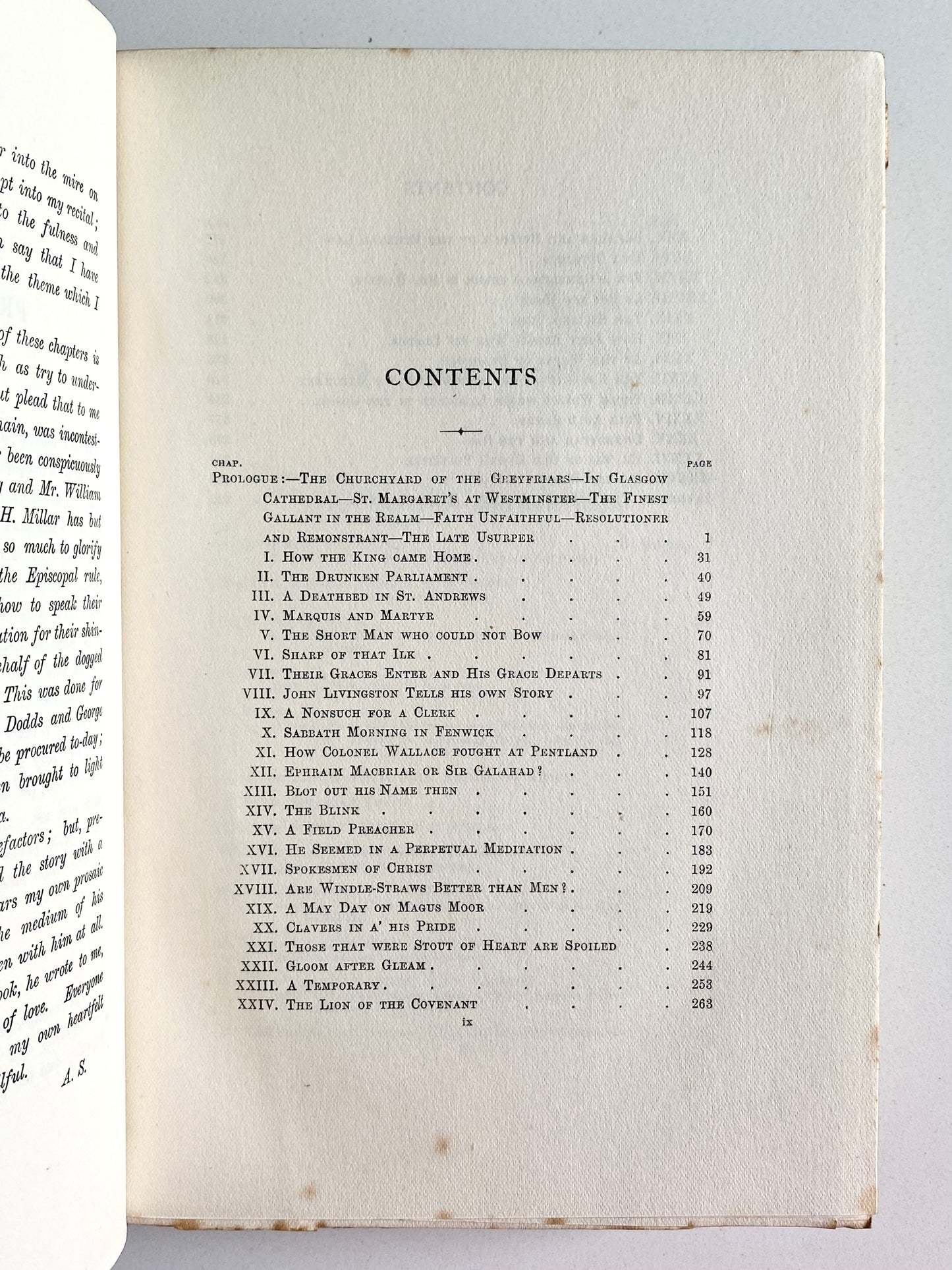 1904 ALEXANDER SMELLIE. Men of the Covenant. The Scottish Church During the Killing Years - Martyrs.