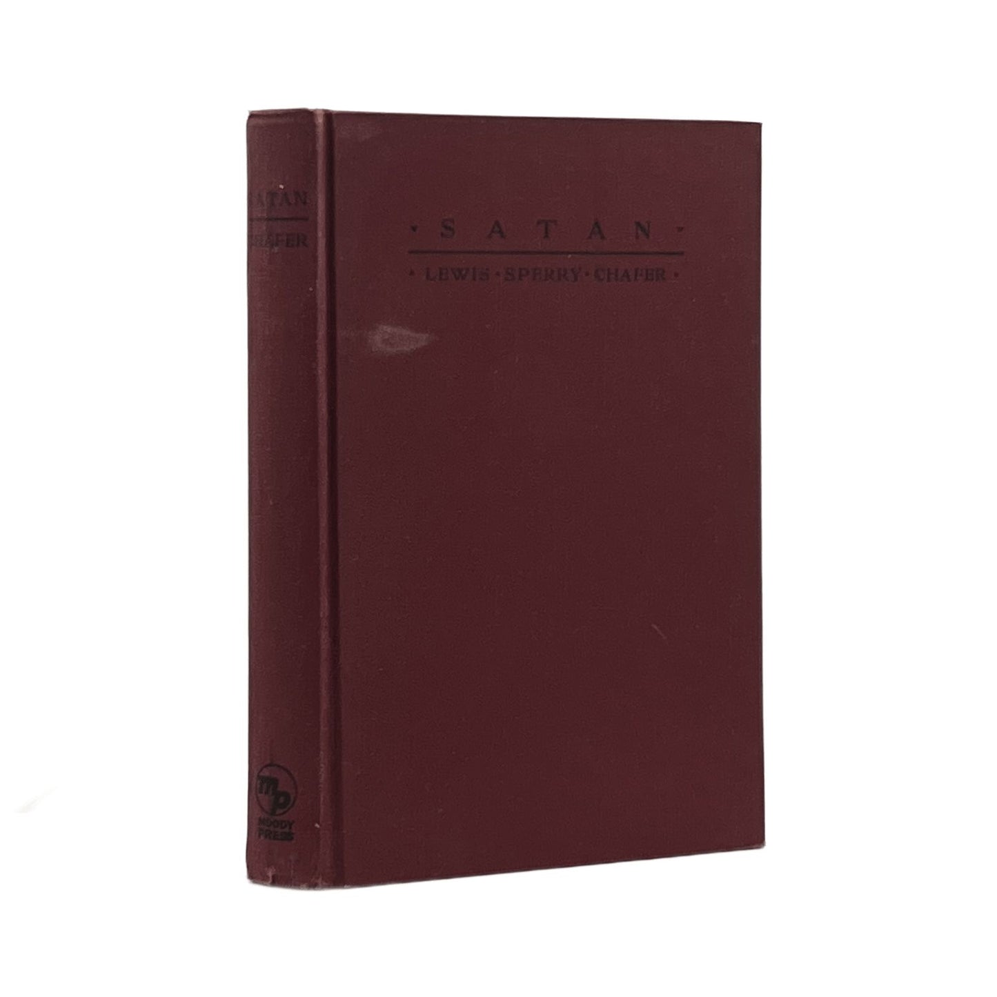 1919 LEWIS SPERRY CHAFER. Satan New and Revised Edition