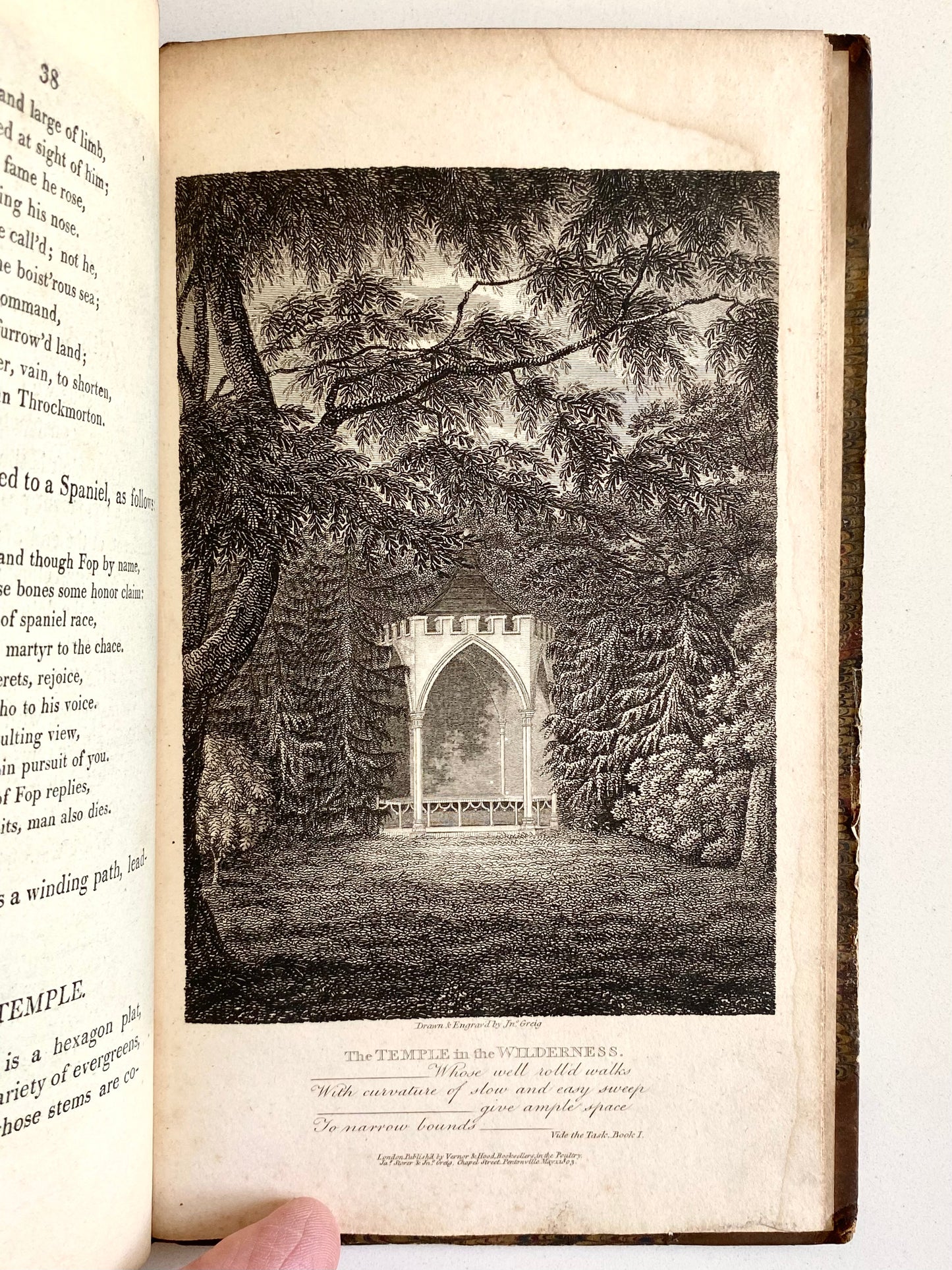 1804 WILLIAM COWPER. Beautifully Illustrated Life of Hymnist & Abolitionist, William Cowper.