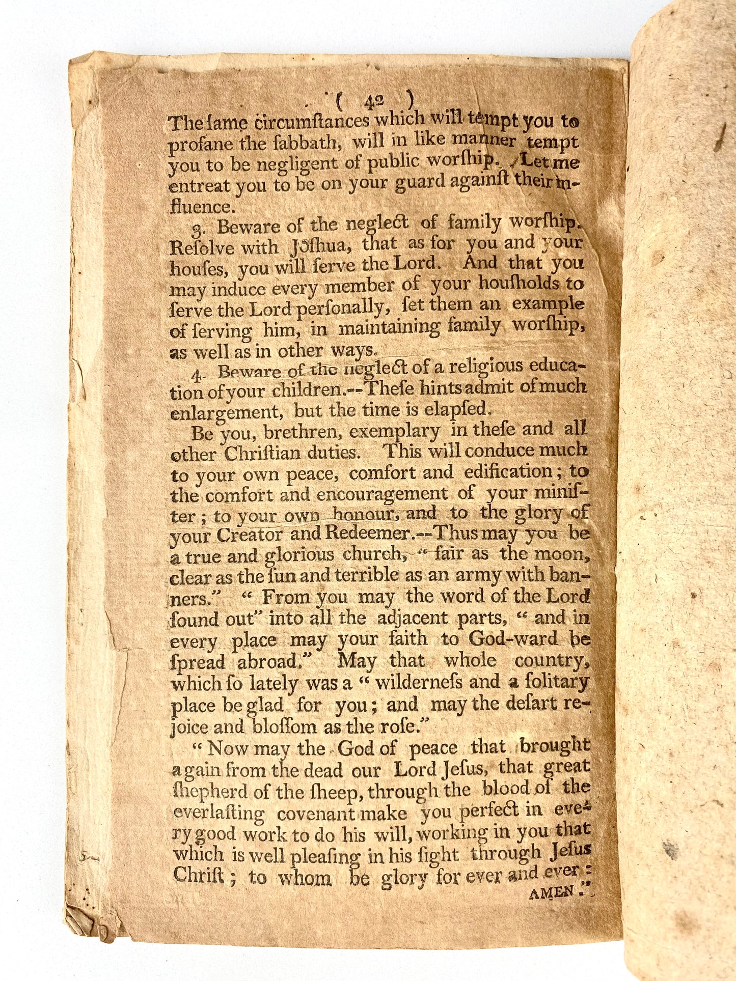 1792 JONATHAN EDWARDS. All Divine Truth Profitable. A Charge at the Ordination of Dan Bradley.