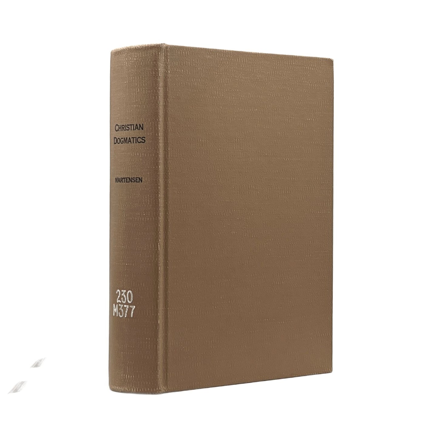 1866 DR. D. MARTENSEN. Clark's Foreign Theological Library