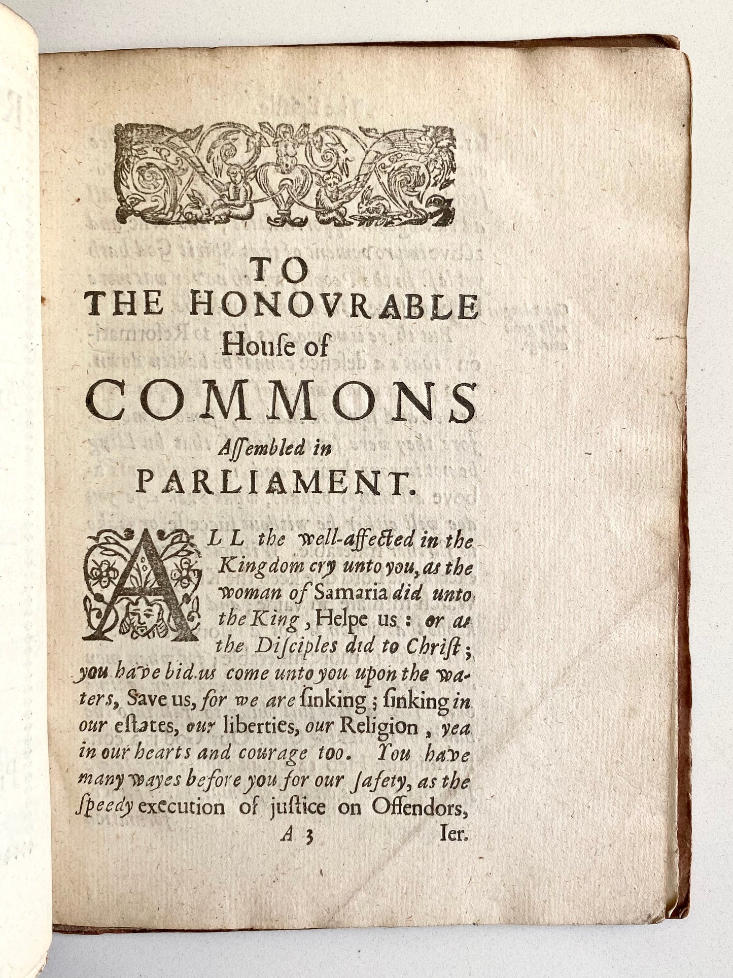 1643 SYDRACH SIMPSON. Westminster Assembly Puritan Argues for Freedom of Religion and Liberty of Conscience.