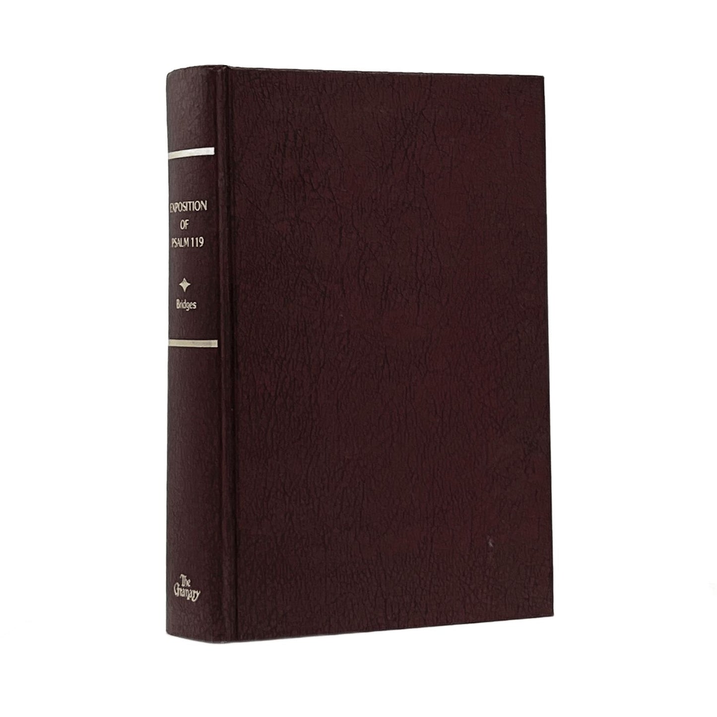 c.1980 REV. C. BRIDGES. Exposition of Psalm CXIX: As Illustrative of the Charact