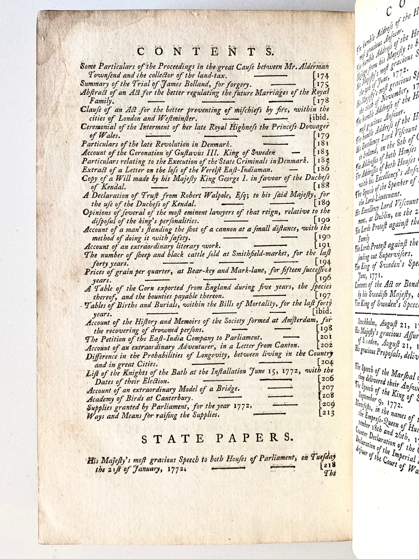 1772 PHILLIS WHEATLEY. First Edition of "On Recollection" and Her First Published Poem!