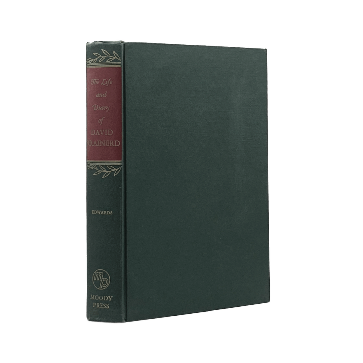 1949 DAVID BRAINERD. The Life and Diary of David Brainerd