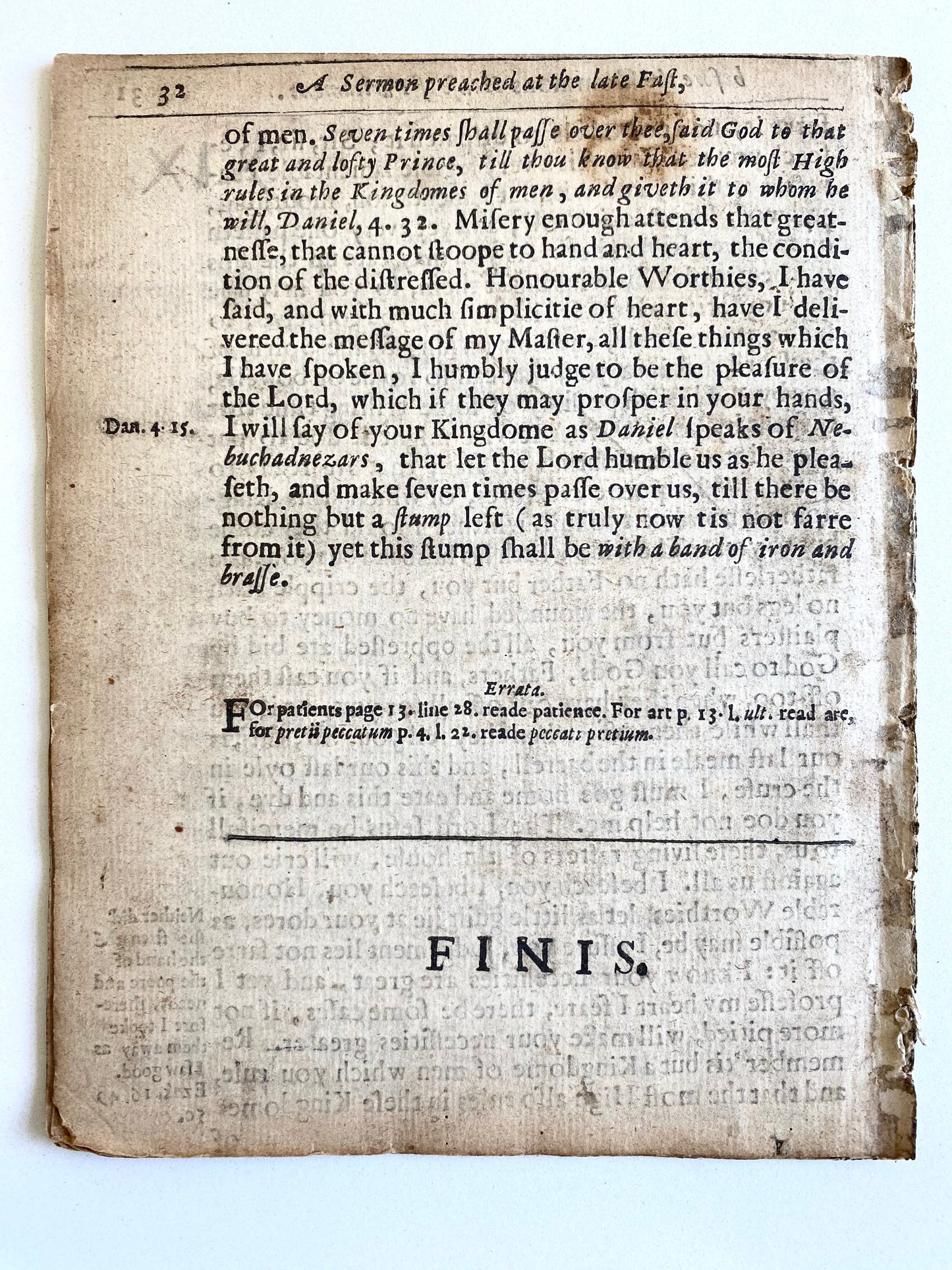 1646 NICHOLAS LOCKYER. Westminster Assembly Puritan Preaches on the Need for Just and Robust Government.