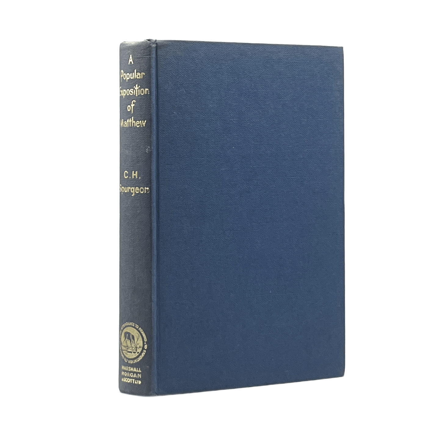 1962 C. H. SPURGEON. Spurgeon's Popular Exposition of Matthew